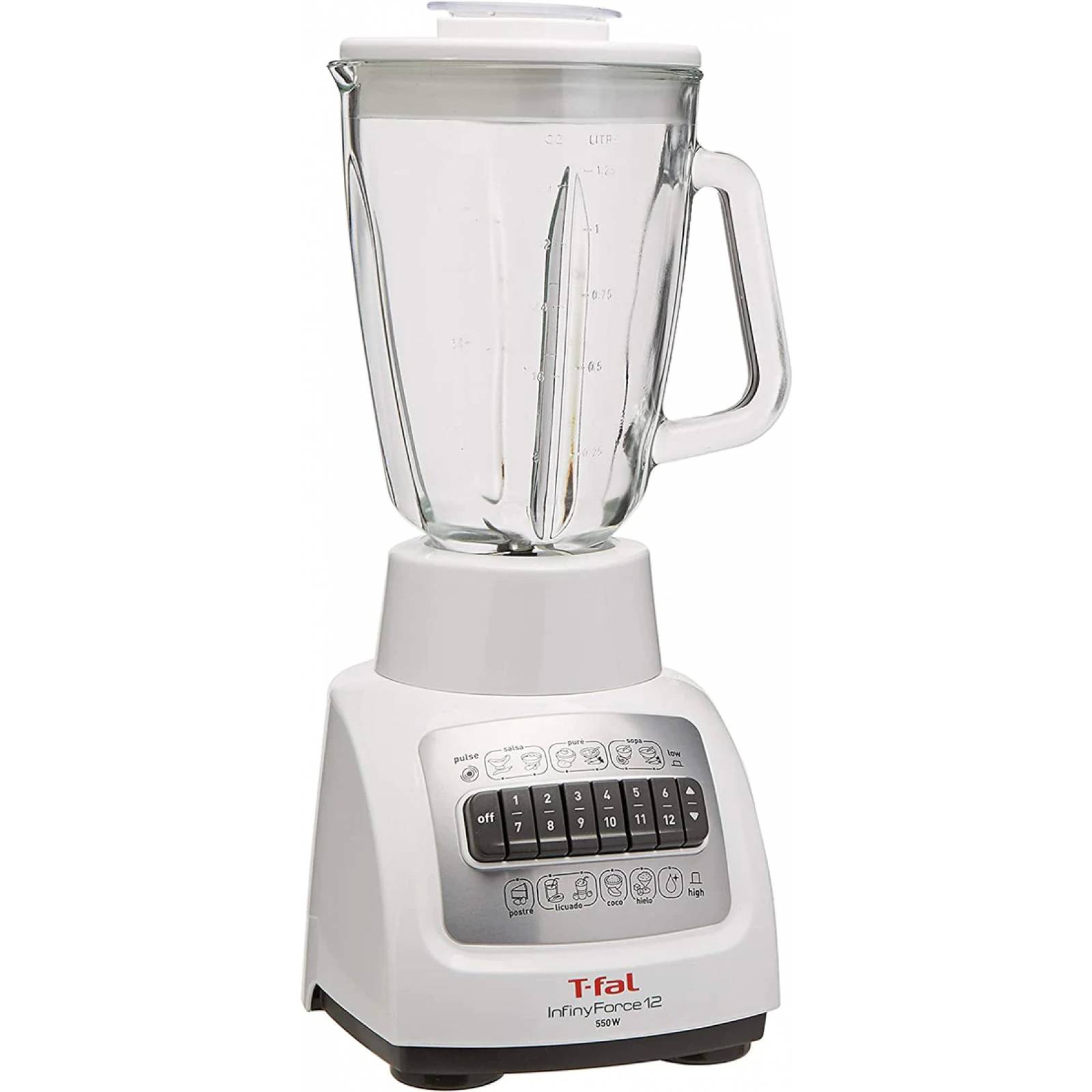 T fal LN8021MX Licuadora Infiny Force de 1.2 L color blanco con