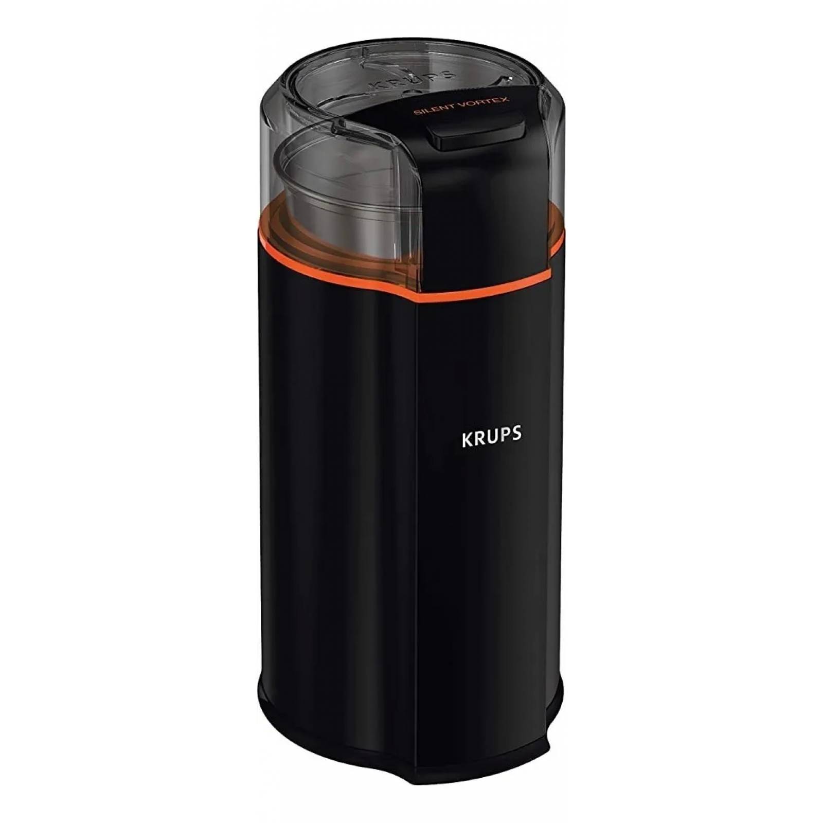 Molino De Café 3 En 1 Krups Silent Vortex Gx332850 Negro