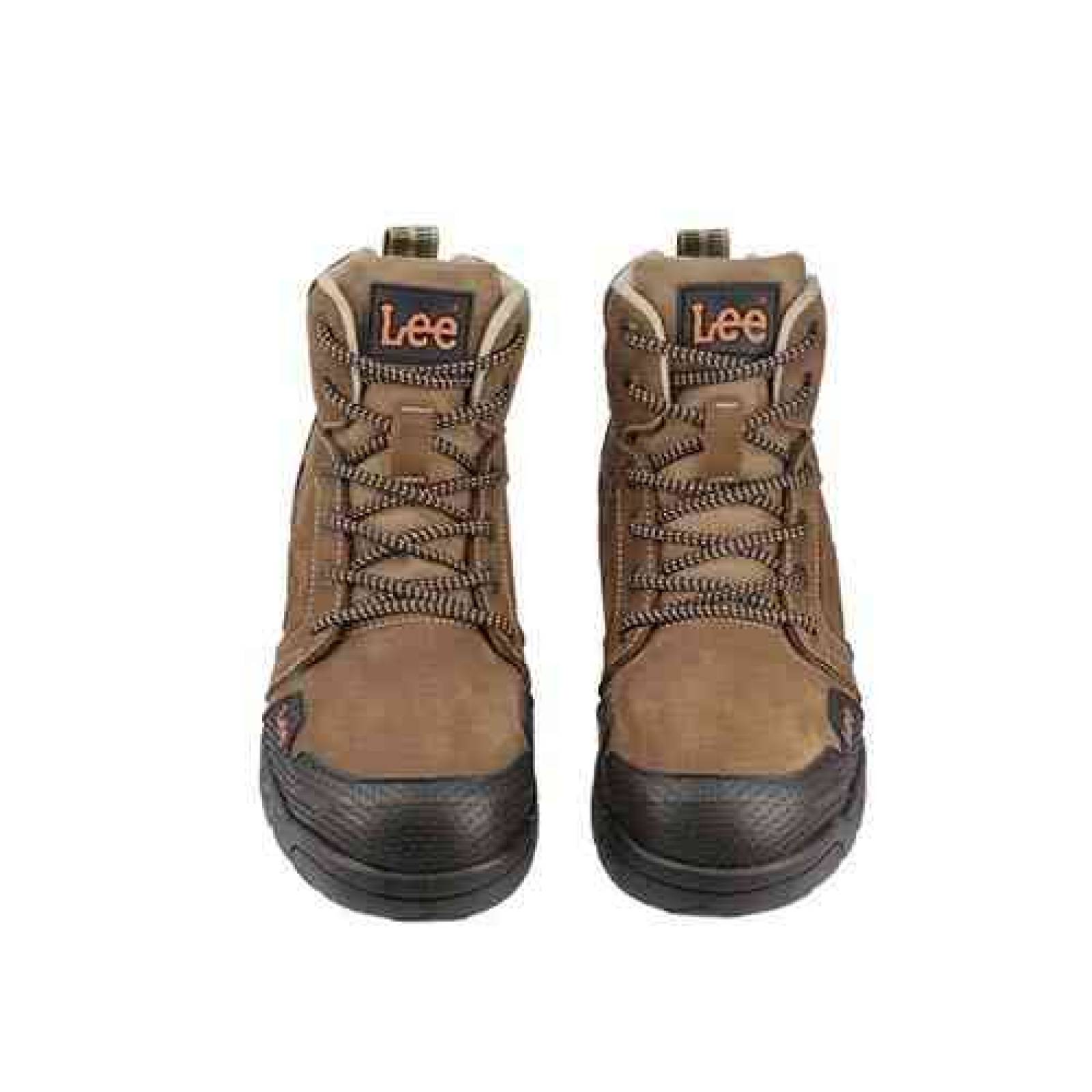 Botas Lee Hombre 1253 Con Casquillo de Acero Color Avellana Botin Caballero