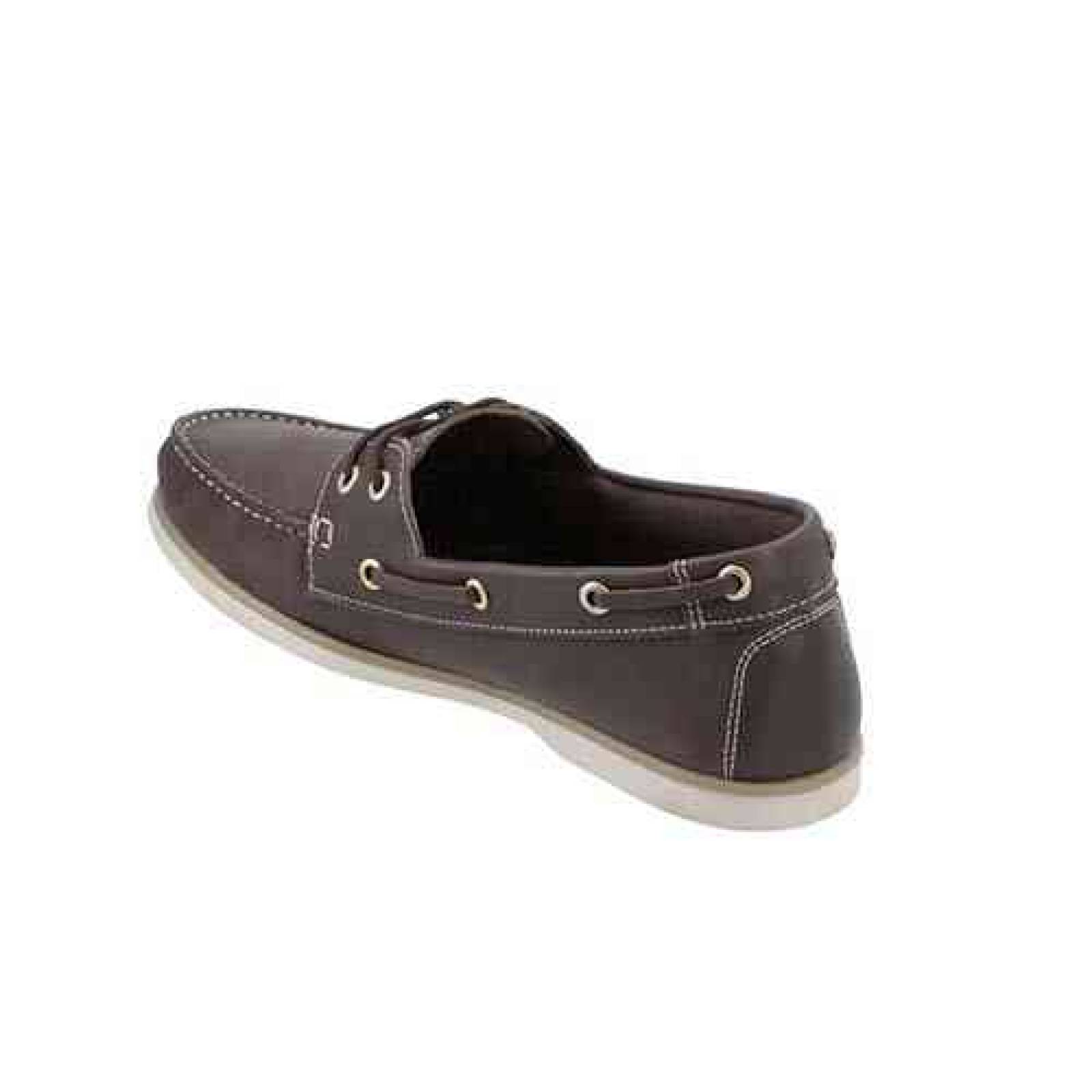 Zapatos De Vestir Mocasines Dtalo 3524 Café Zapato Hombre Original