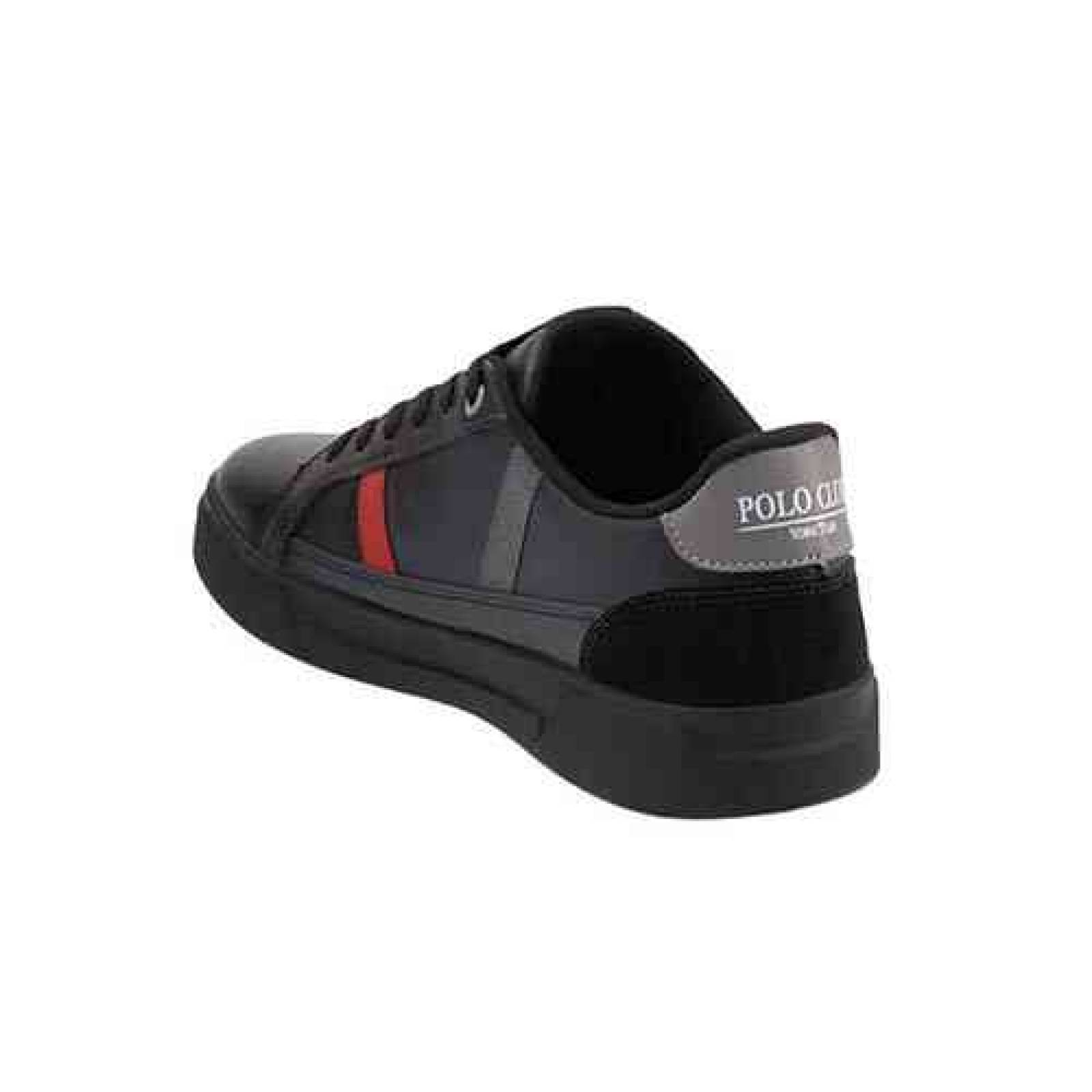 Tenis De Piel Caballero York Team Polo V107 Casuales Tennis!
