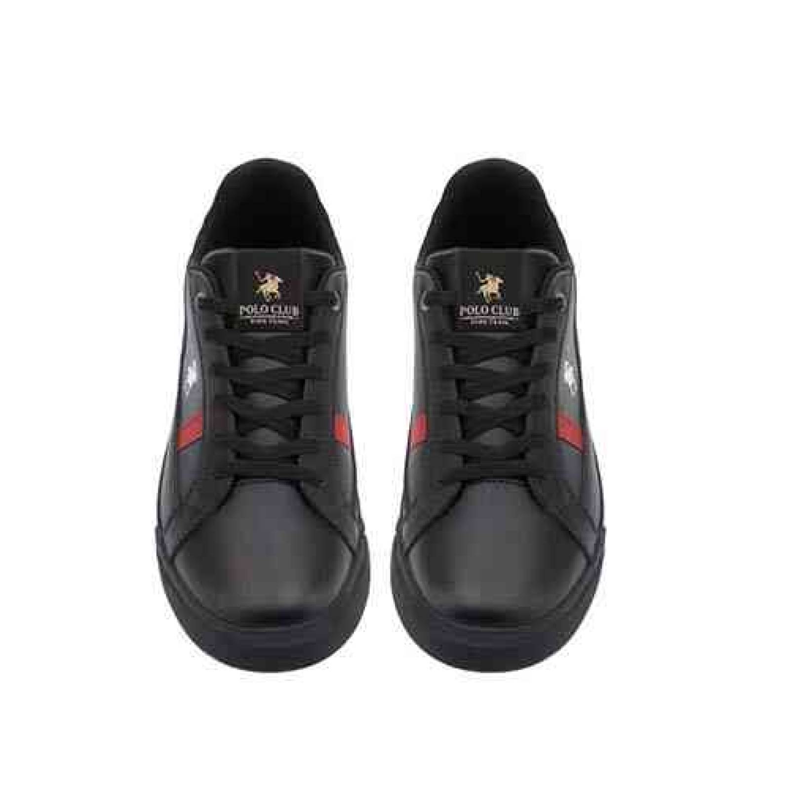 Tenis De Piel Caballero York Team Polo V107 Casuales Tennis!