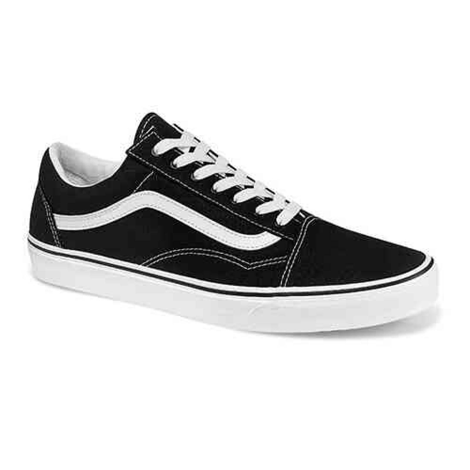 Tenis Vans Old Skool Df1wx Caballero Negro Originales Casual