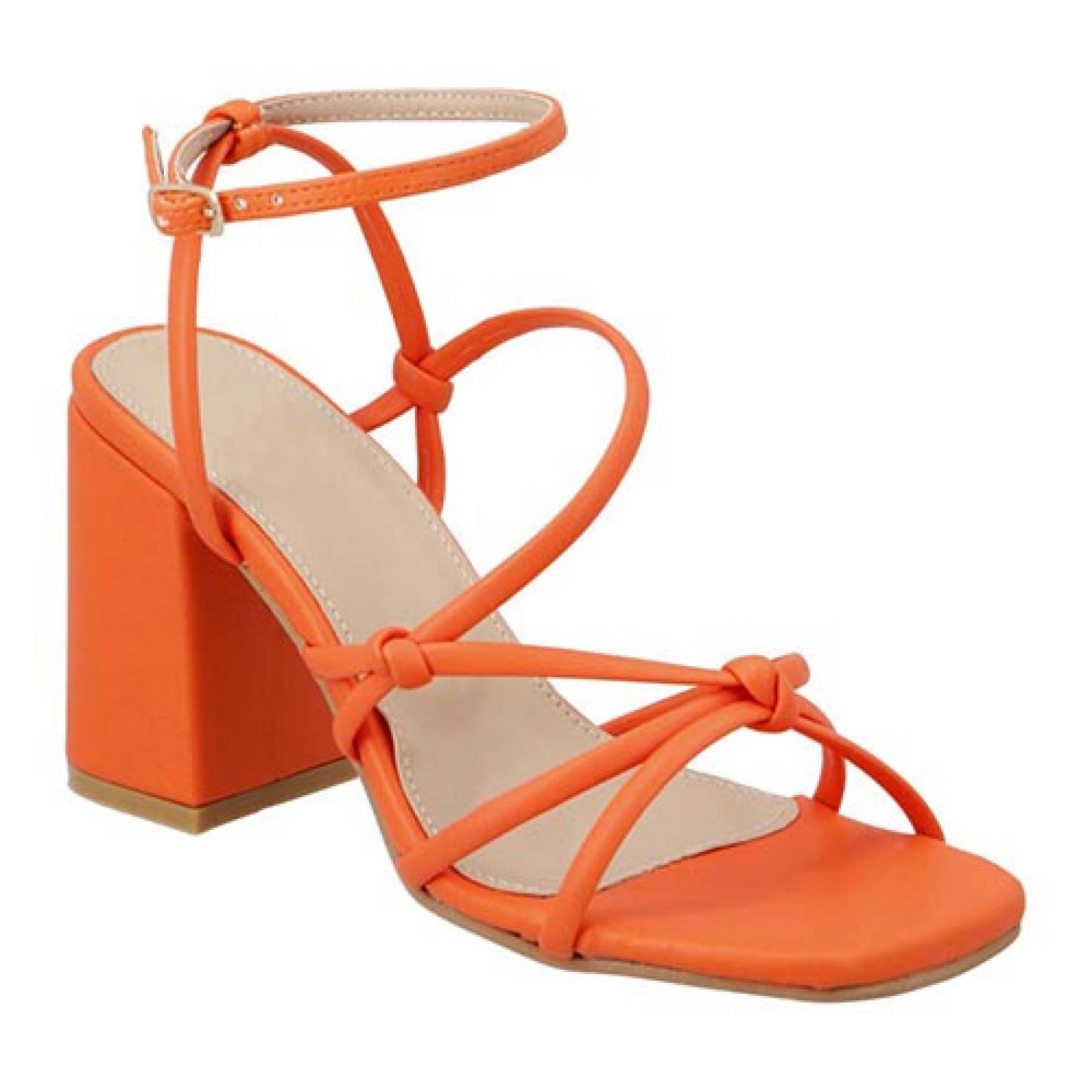 Zapato Abierto Tacón Ancho Dama Head Over Heels  7703  Mujer