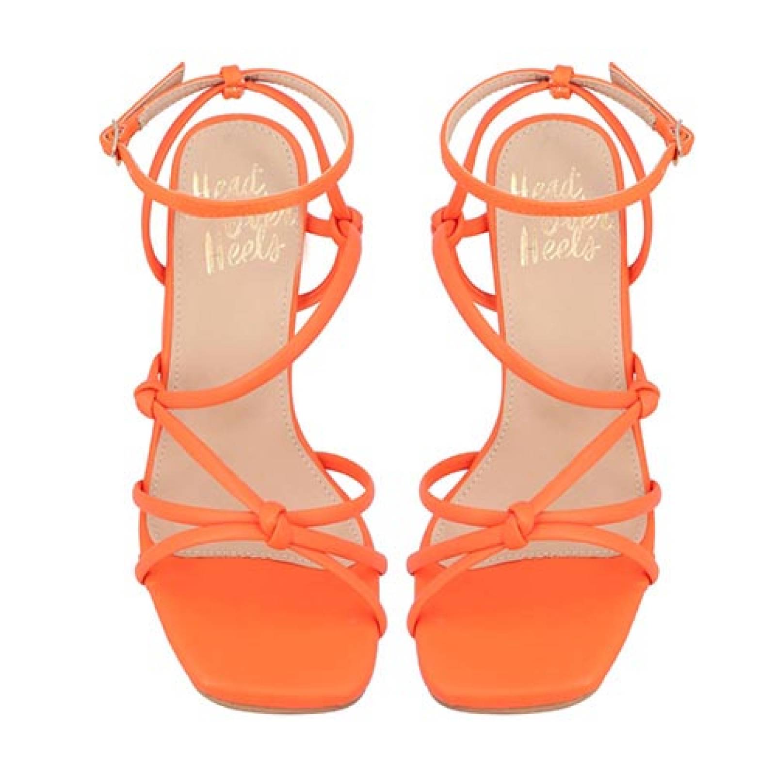 Zapato Abierto Tacón Ancho Dama Head Over Heels  7703  Mujer