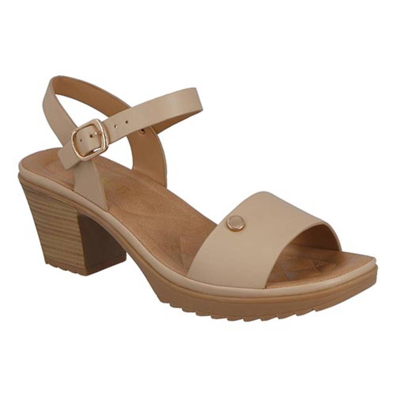 Sandalias Vosse Vs324 Para Mujer Tacón Bajo Cómodos Dama