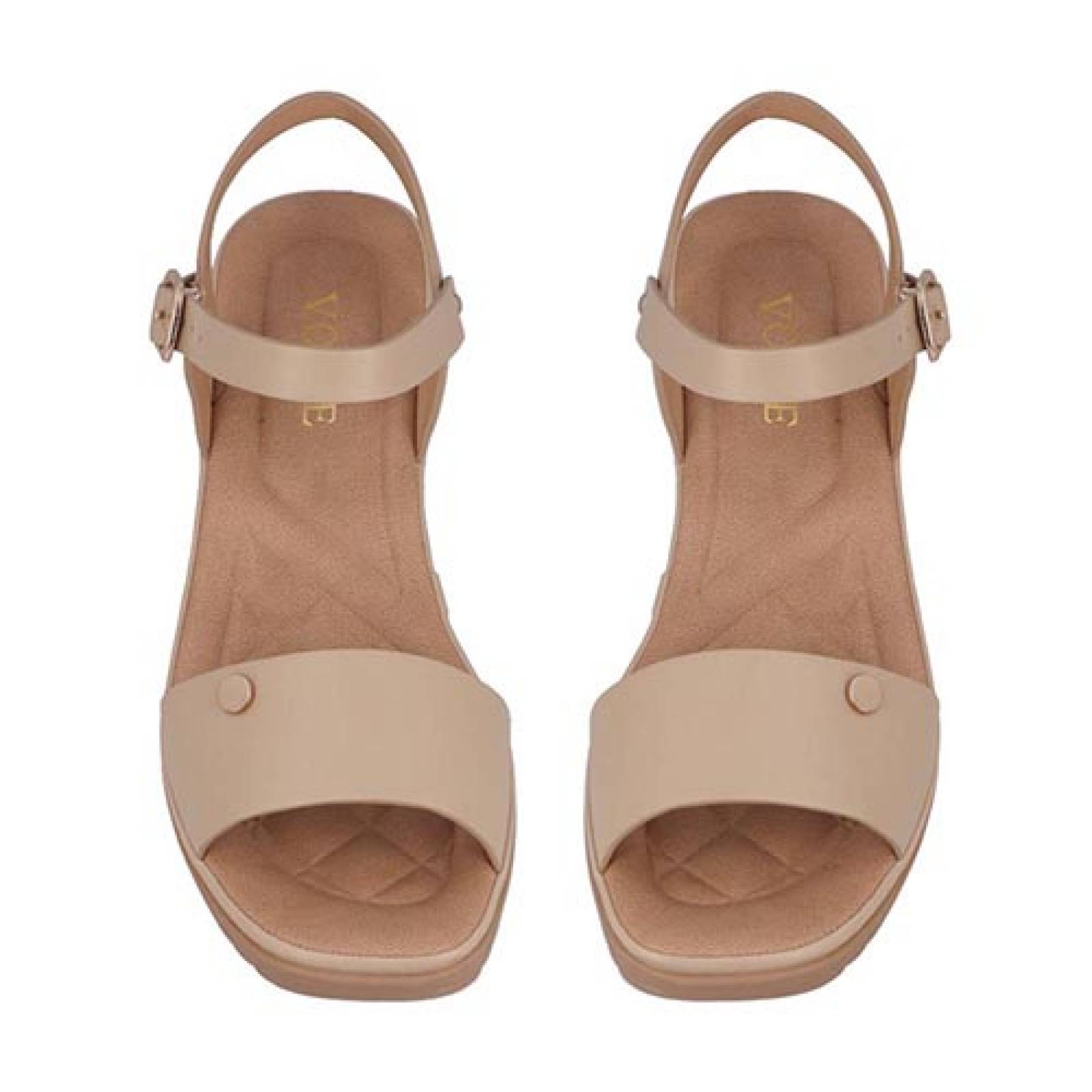 Sandalias Vosse Vs324 Para Mujer Tacón Bajo Cómodos Dama