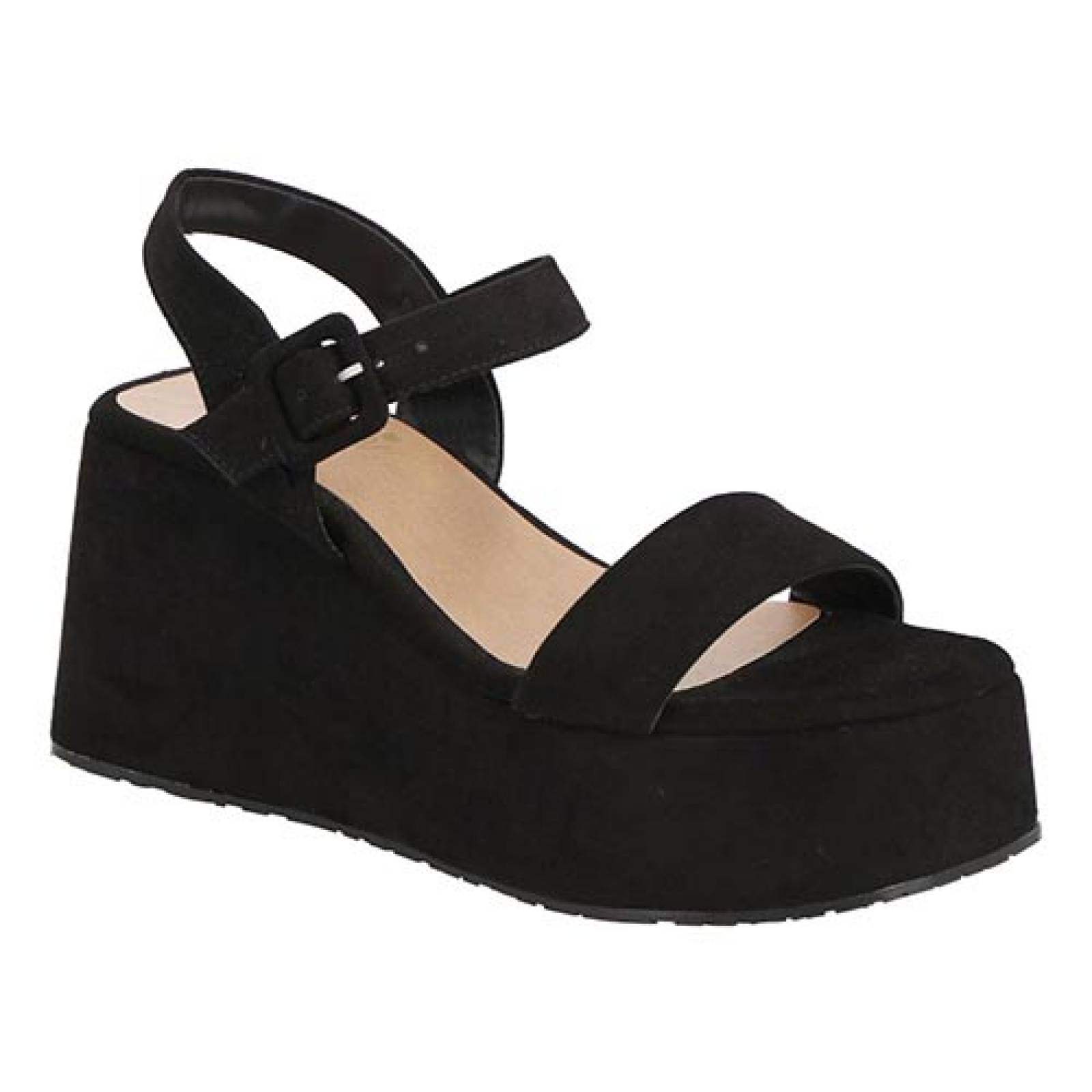 Sandalia Mujer  Mama Lola 411 Tacón Seguido Ancho Plataforma