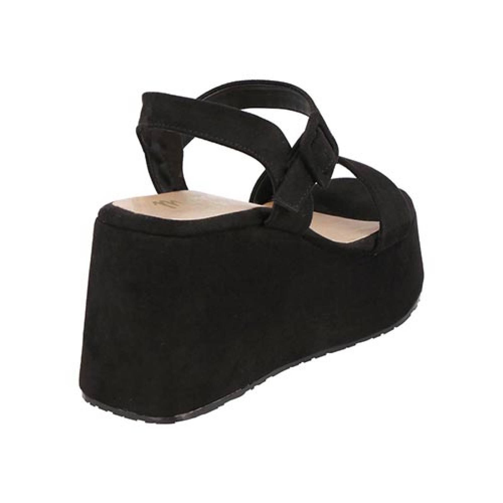 Sandalia Mujer  Mama Lola 411 Tacón Seguido Ancho Plataforma