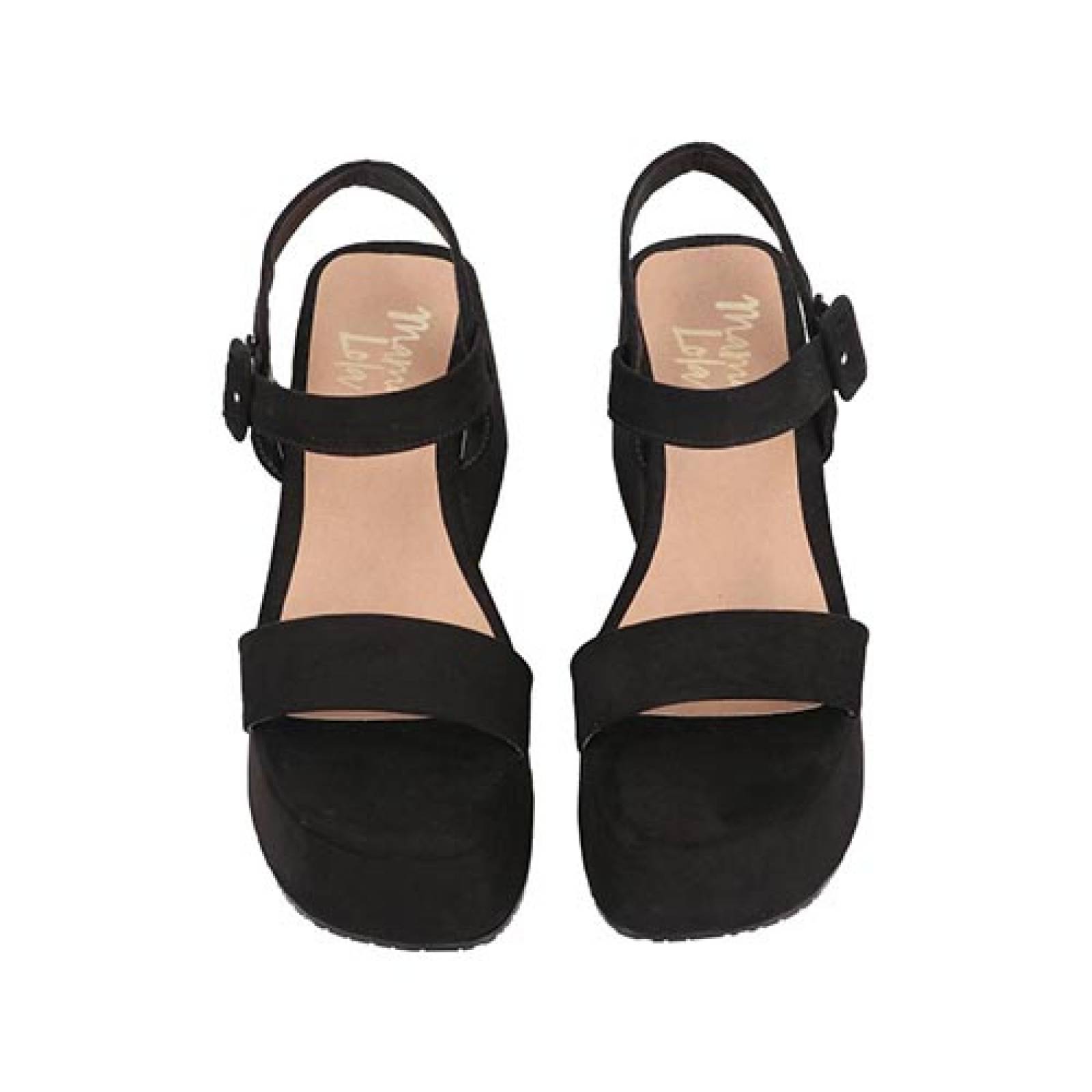 Sandalia Mujer  Mama Lola 411 Tacón Seguido Ancho Plataforma