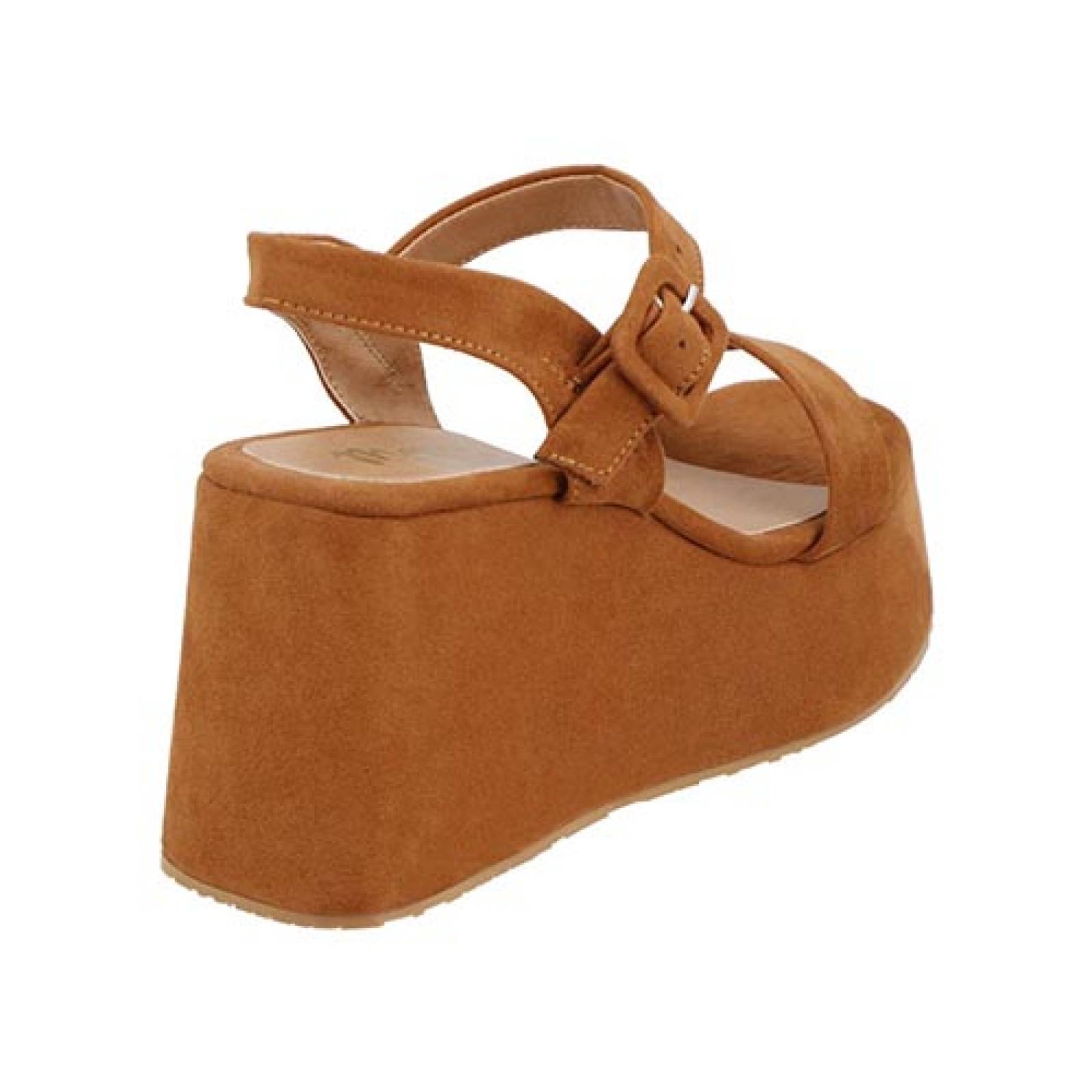 Sandalia Mujer  Mama Lola 411 Tacón Seguido Ancho Plataforma