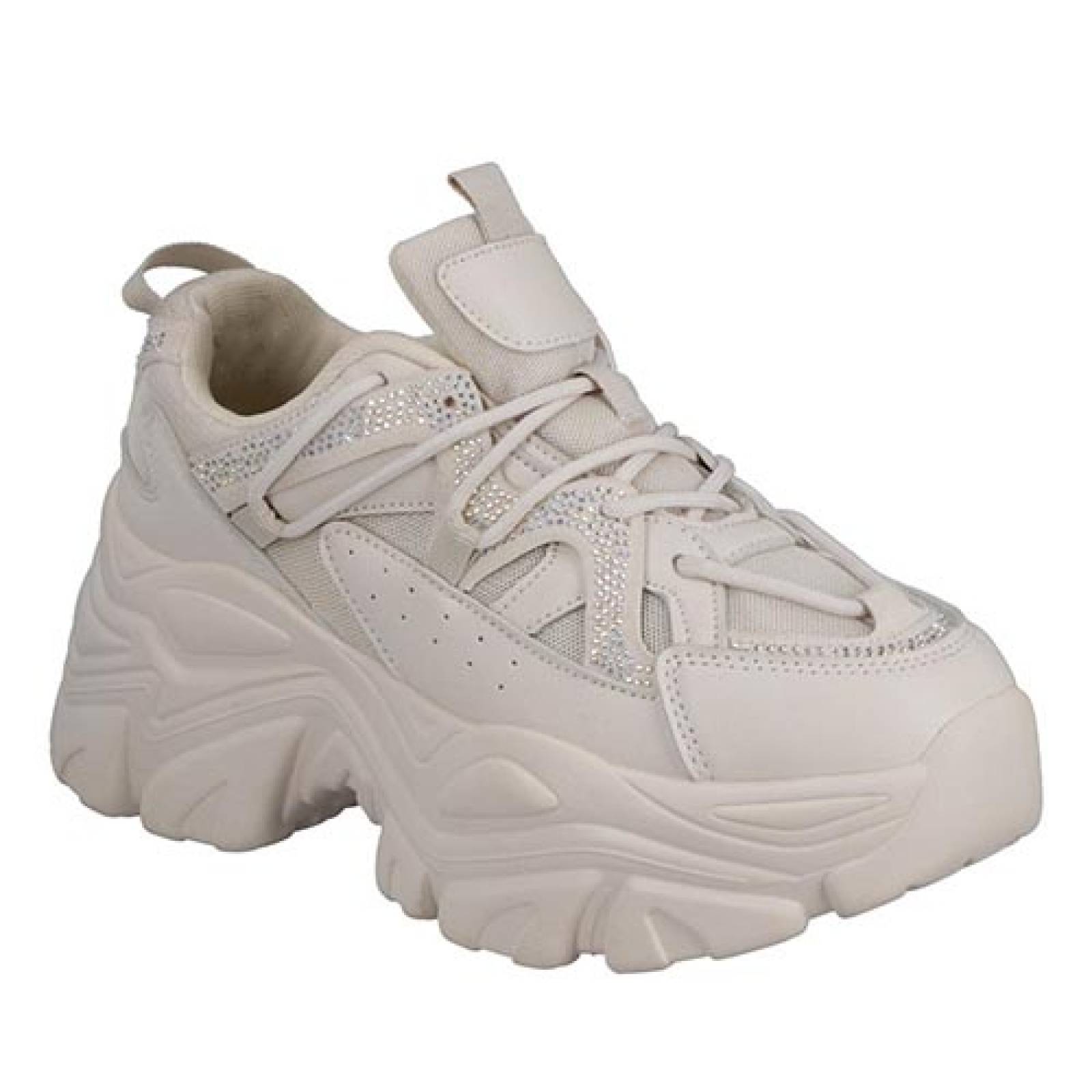 Tenis Casual  Daddy Women  12050 Para Dama Plataforma Ancha