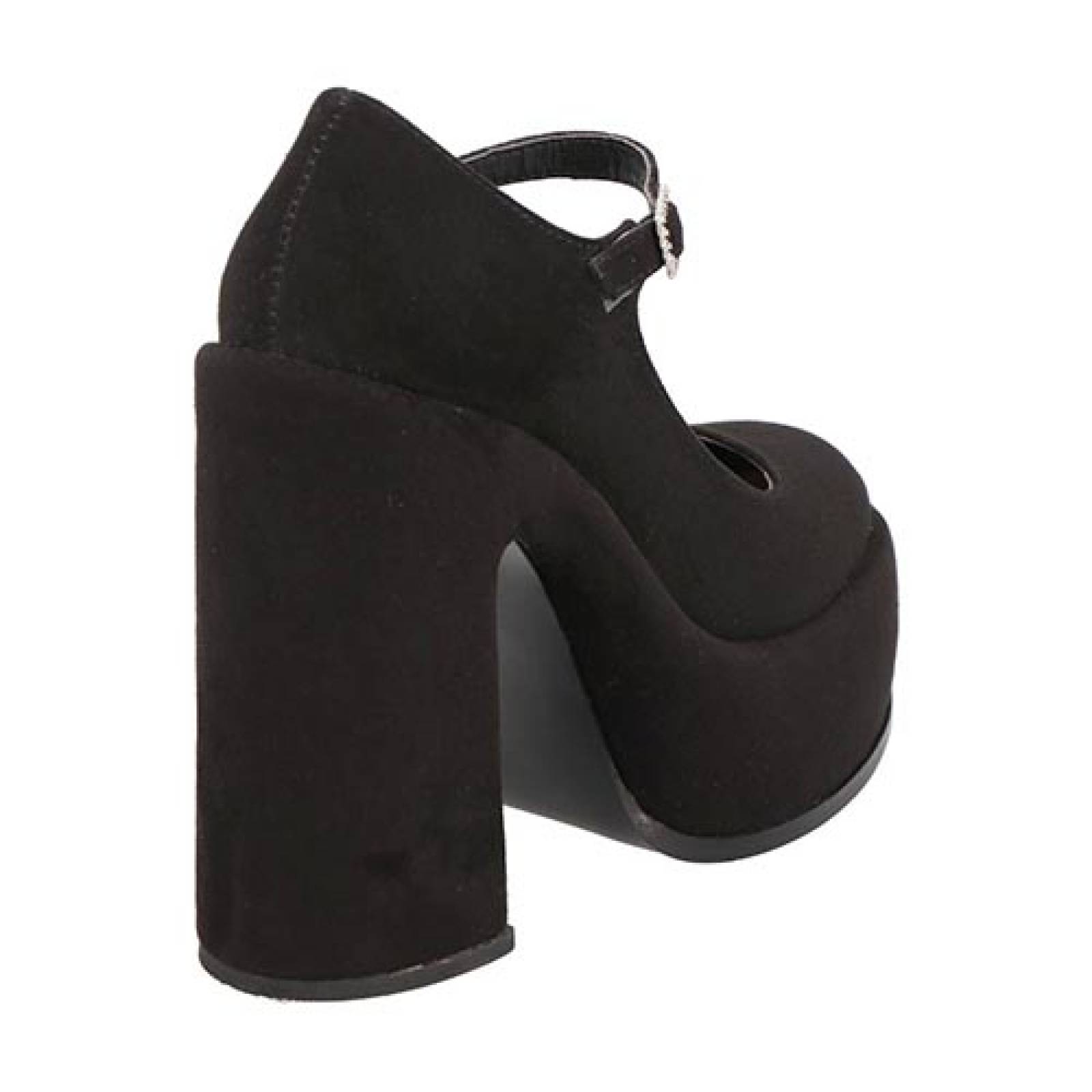 Zapatilla Cerrada Mama Lola 5200 Stilettos Altos Tacón Ancho