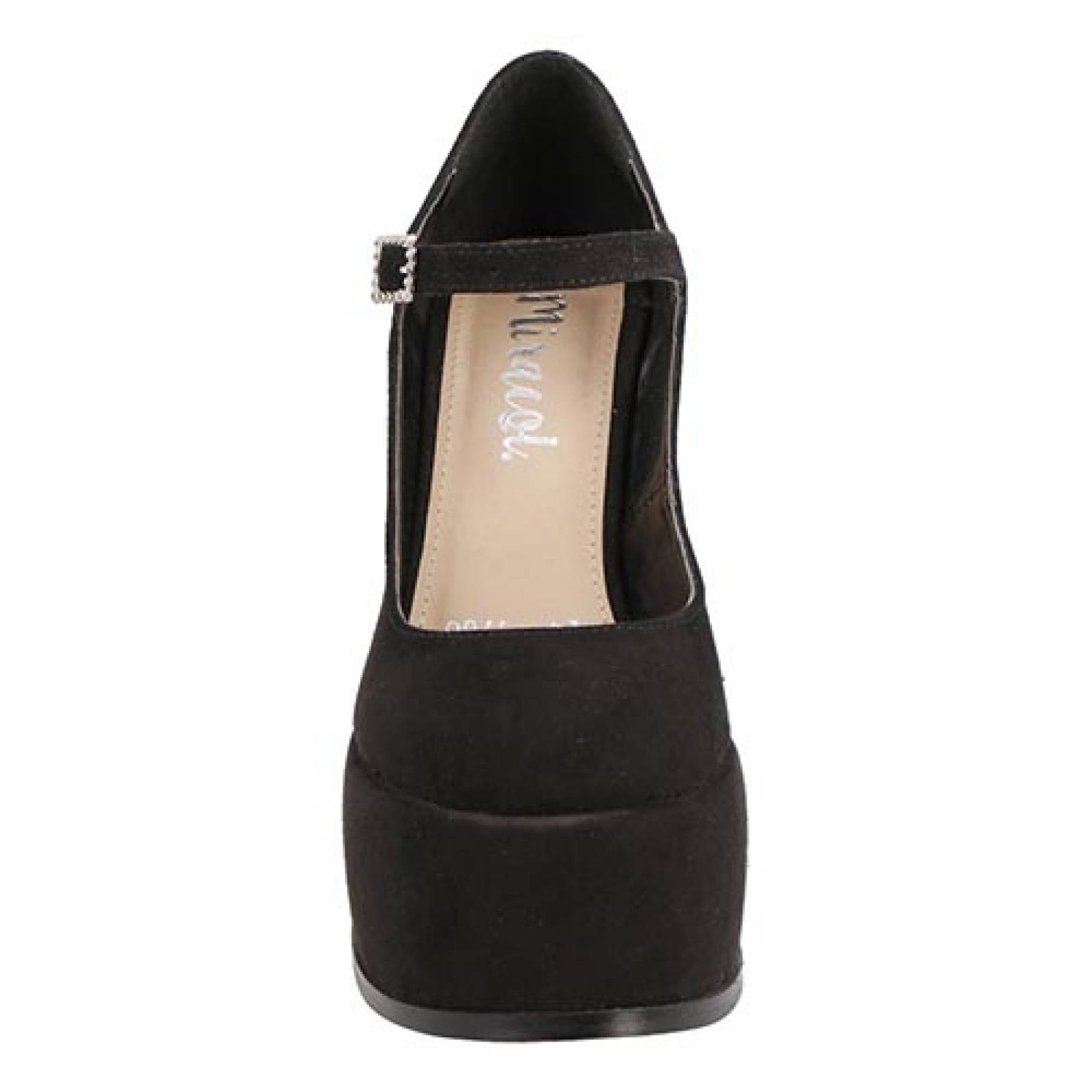 Zapatilla Cerrada Mama Lola 5200 Stilettos Altos Tacón Ancho