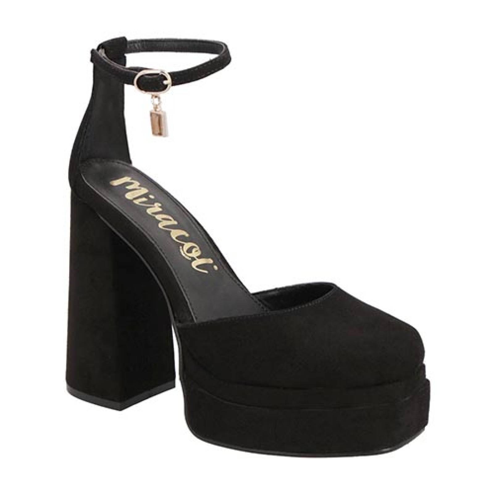 Zapatilla Cerrada Miracol By Mama Lola 950 Tacón Ancho Alto