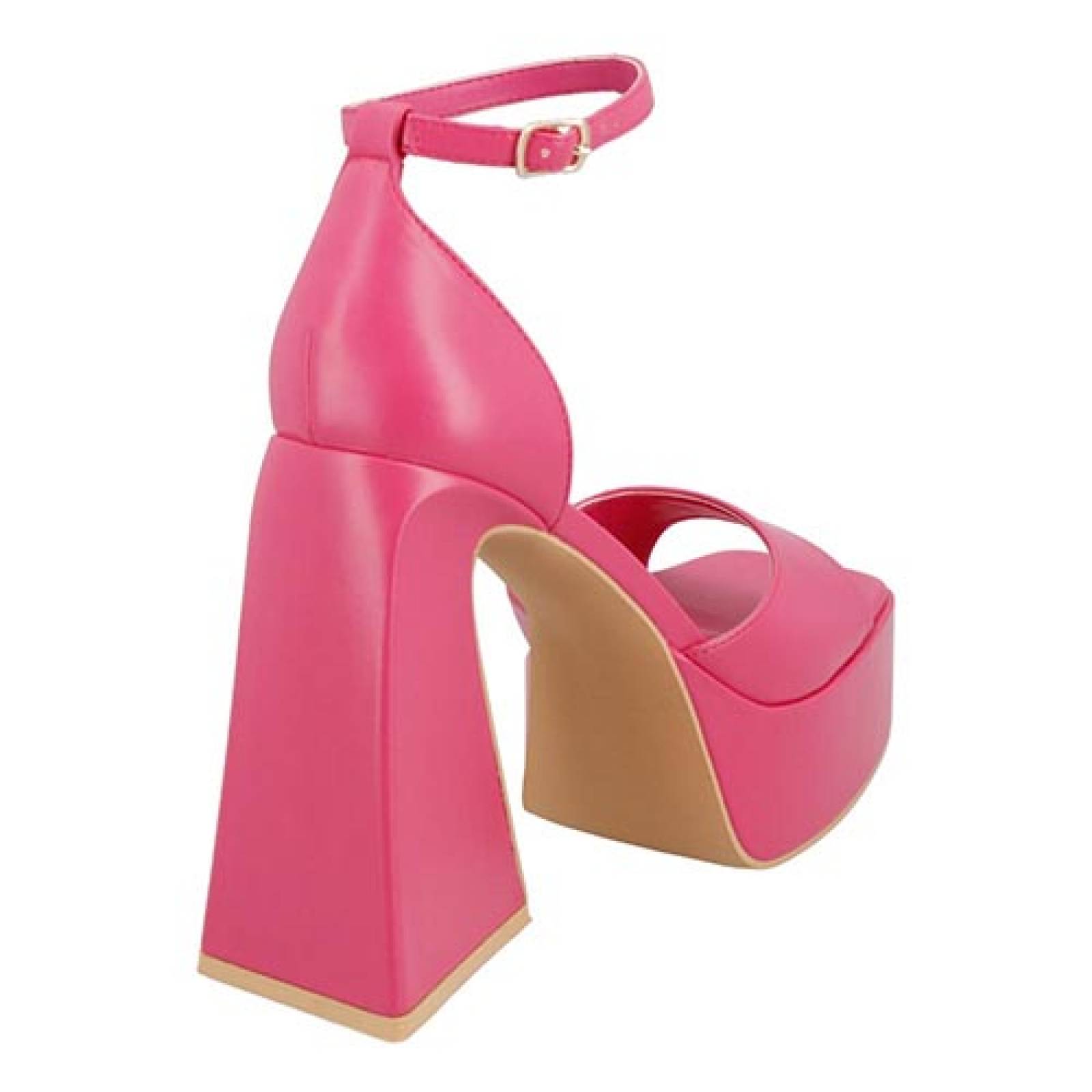 Zapatilla Alta Miracol By Mama Lola Bf112 Tacon  Triangular