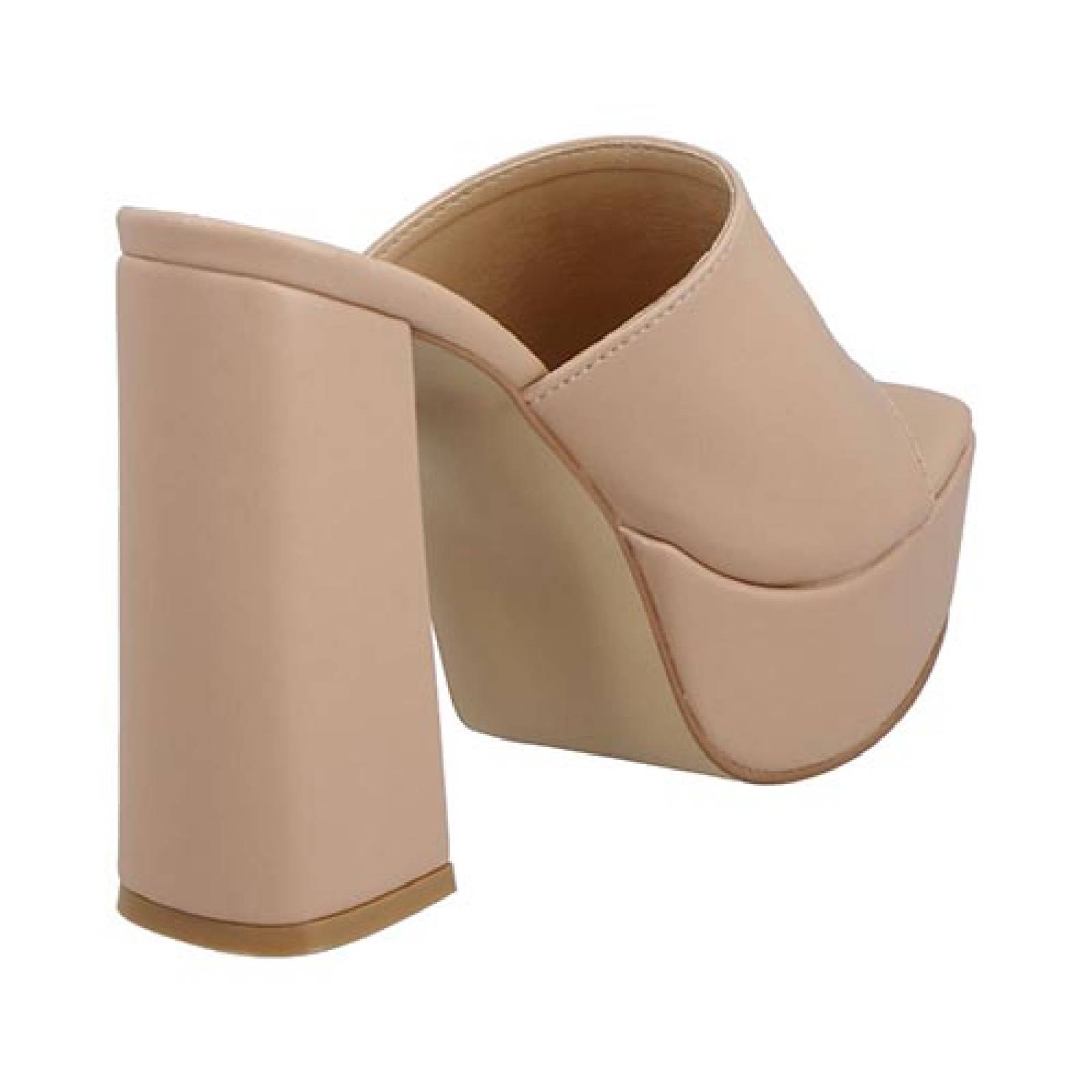 Zapatilla Tacón Alto Ancho Miracol By Mama Lola 368 Dama