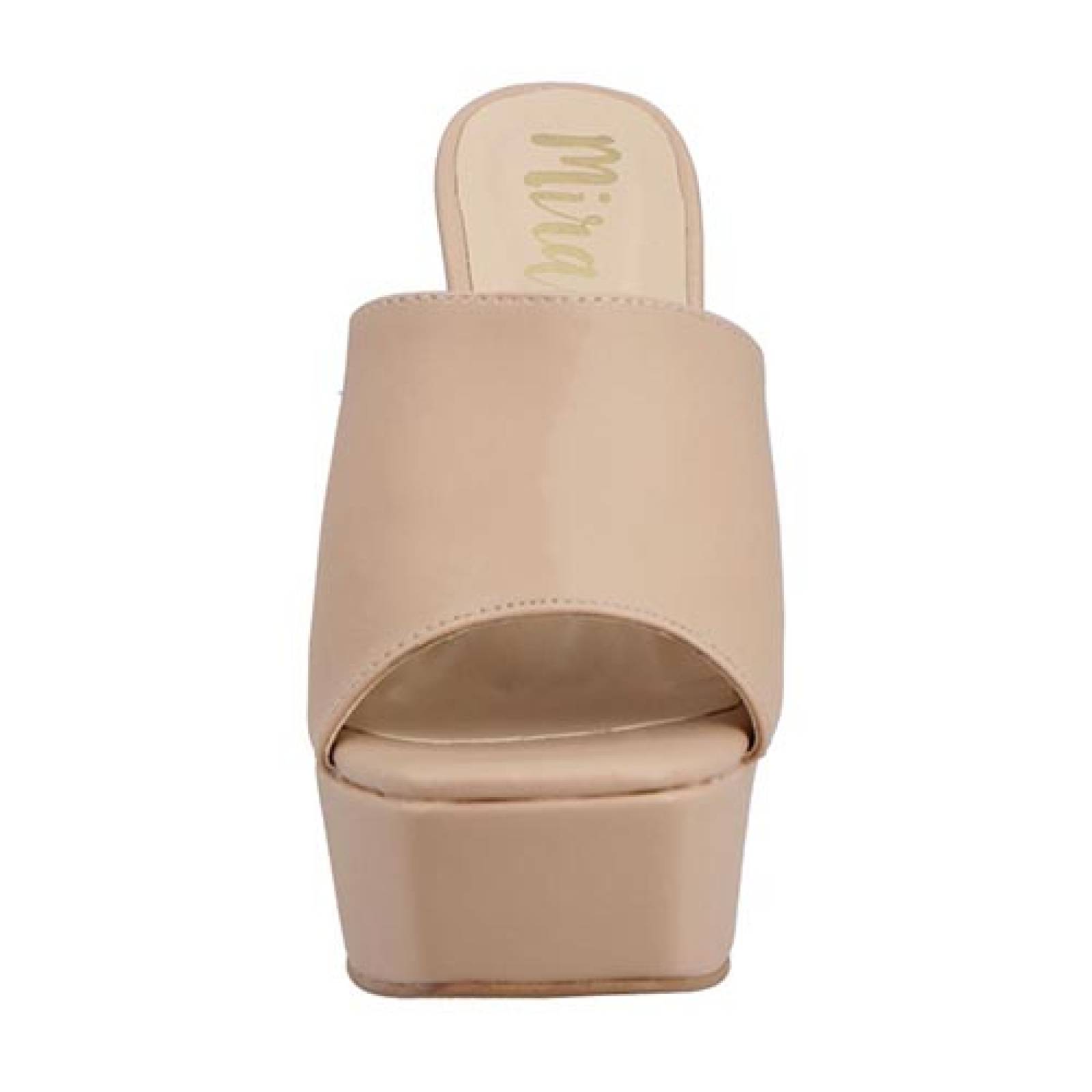 Zapatilla Tacón Alto Ancho Miracol By Mama Lola 368 Dama