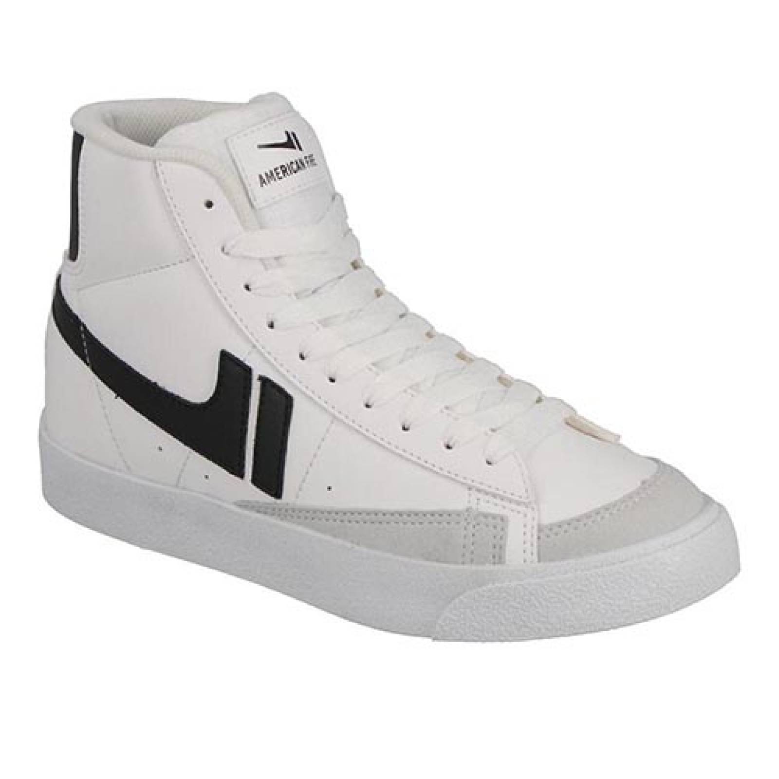 Tenis American Fire 7115 Mujer Corte Alto Para  Dama Urbanos