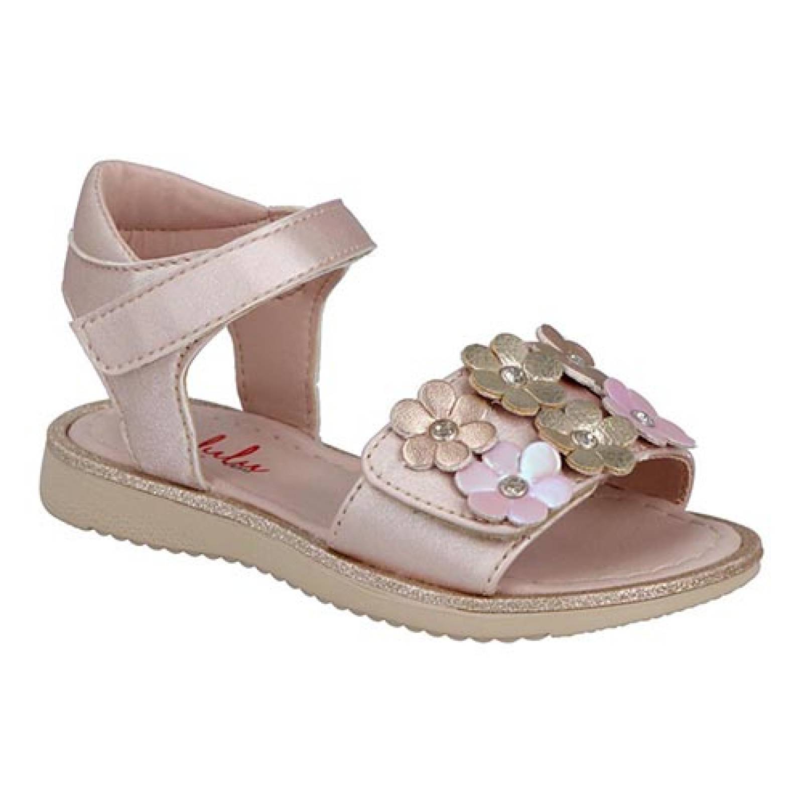 Sandalias Uh Lulu By Eh 79644 Para Niña Fiesta Talla 15 A 17