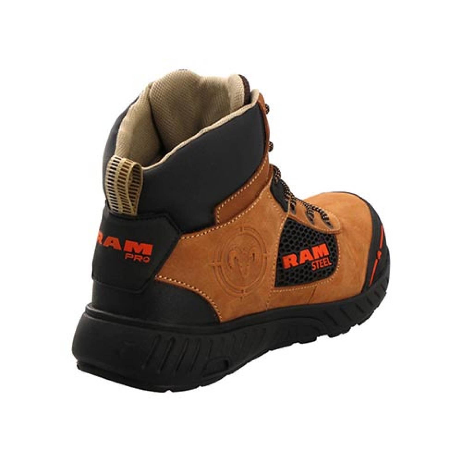 Botas  Ram R811 Para Trabajo En Piel  Hombre Casco Poliamida