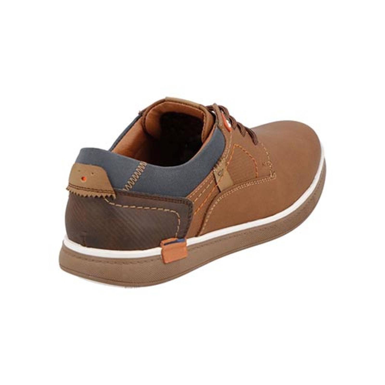 Zapato Casual Hombre Color Camel Custom Style 8101 Moda Casuales Para Hombre Cómodos