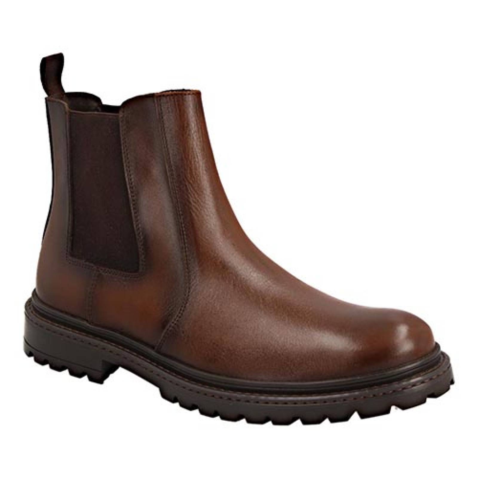 Botines  Destroyer  9710 Hombre Casuales En Piel Memory Foam