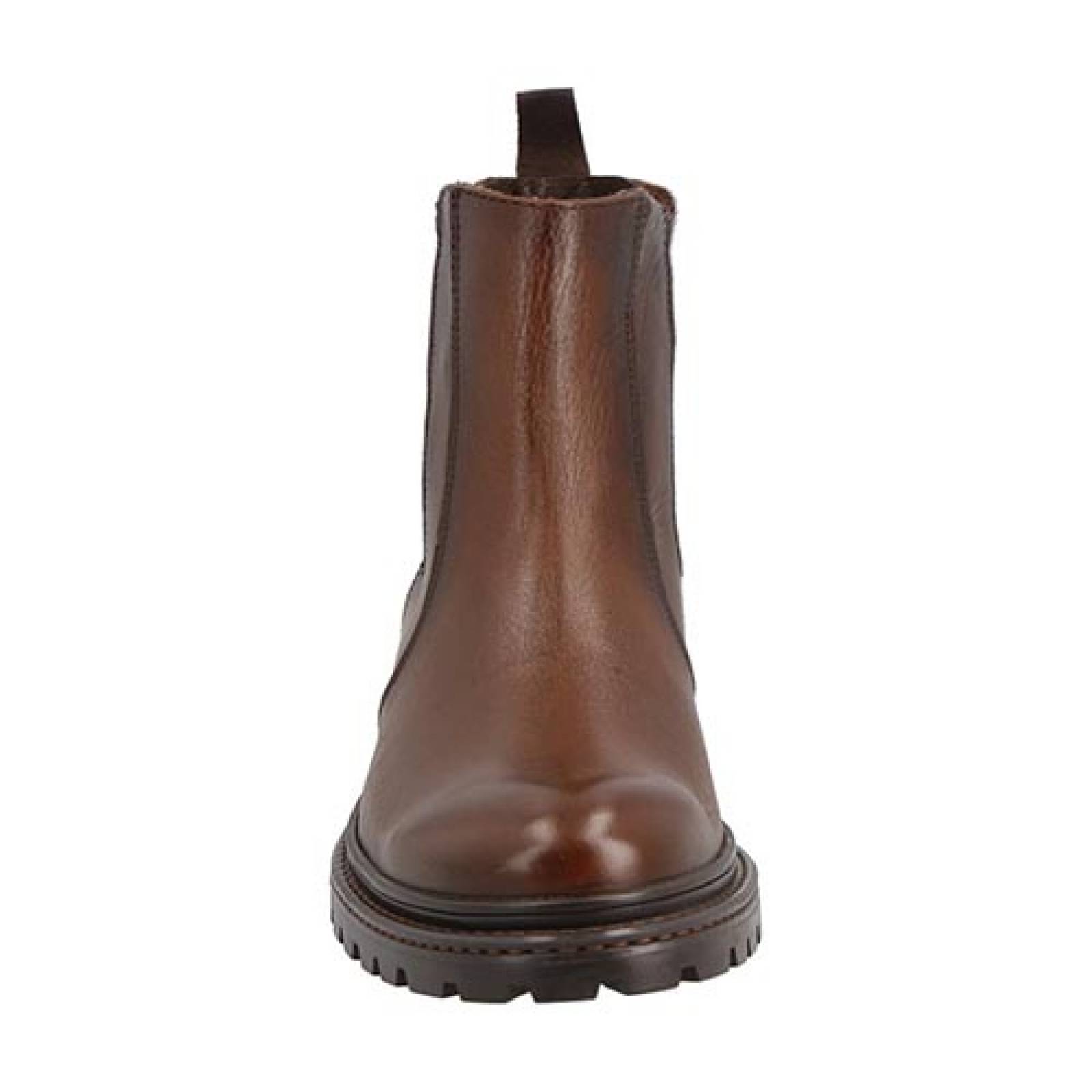 Botines  Destroyer  9710 Hombre Casuales En Piel Memory Foam