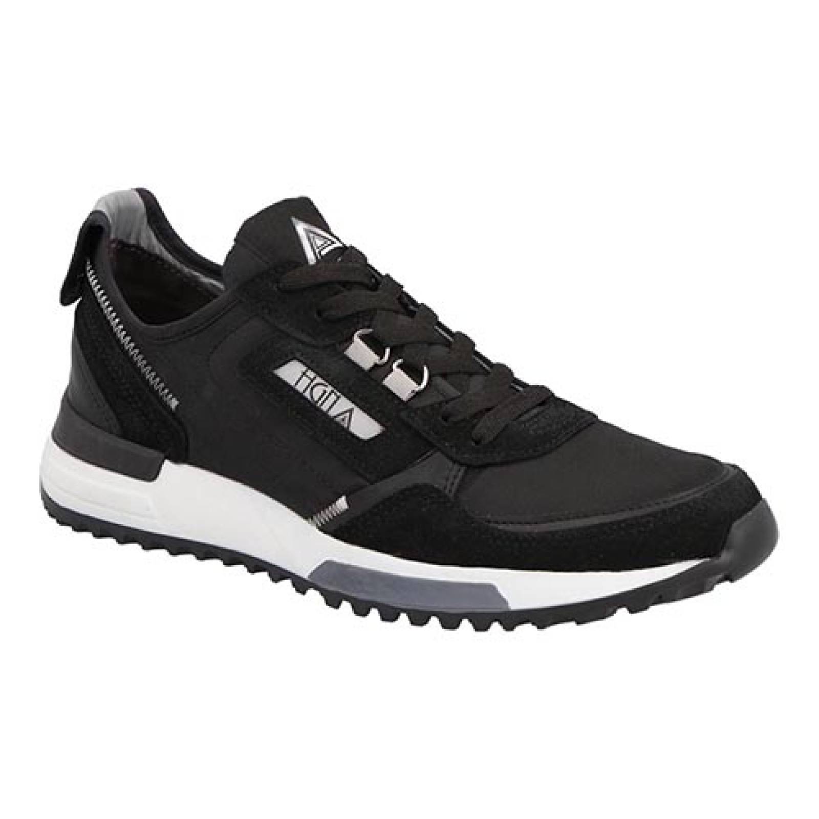 Tenis para Hombre Gamuza Hgn By Mr Shu 9747 Color Negro Hombre Casual Antiderrapante 