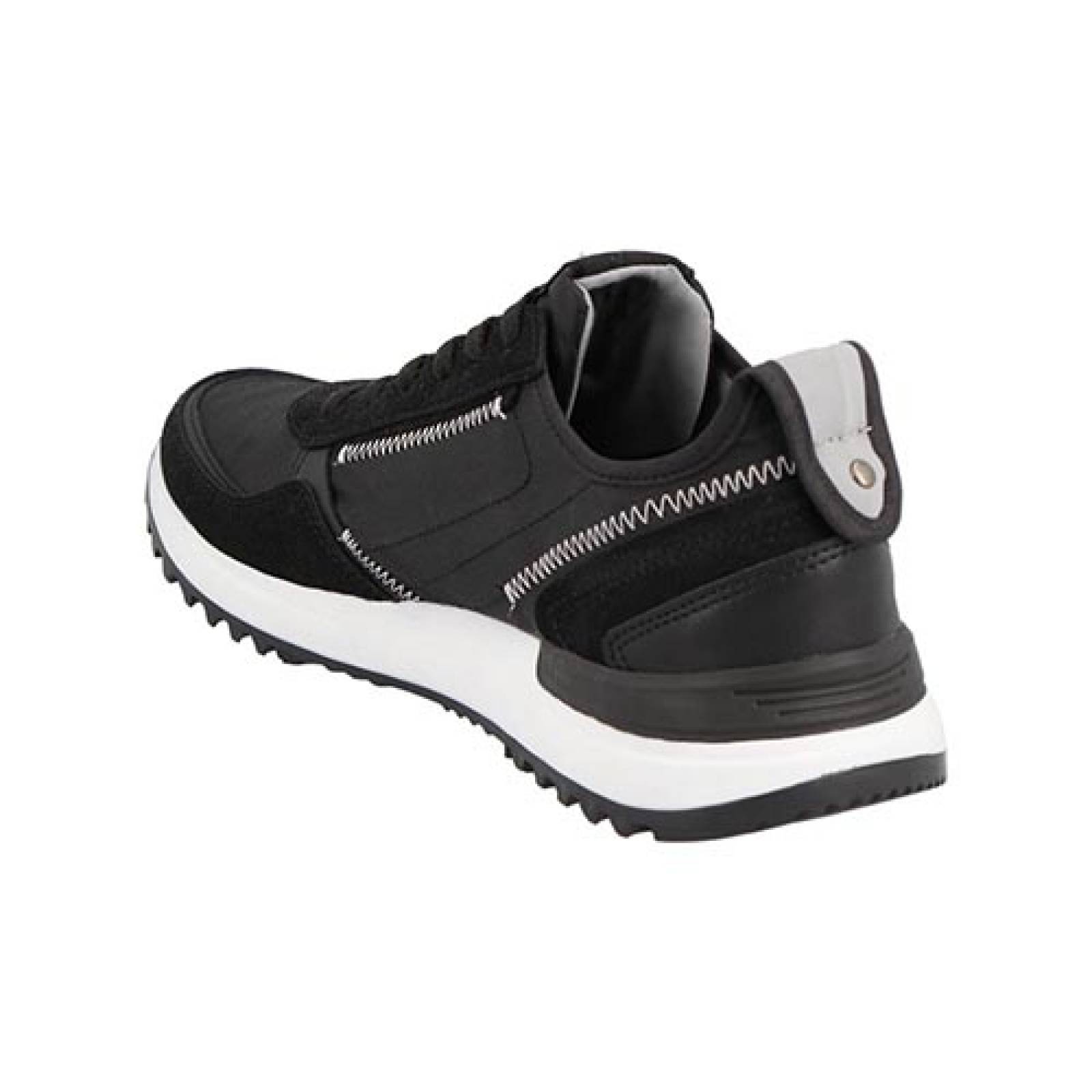 Tenis para Hombre Gamuza Hgn By Mr Shu 9747 Color Negro Hombre Casual Antiderrapante 