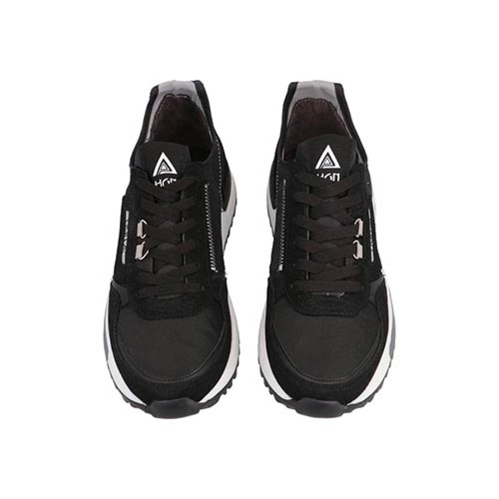 Tenis para Hombre Gamuza Hgn By Mr Shu 9747 Color Negro Hombre Casual Antiderrapante 