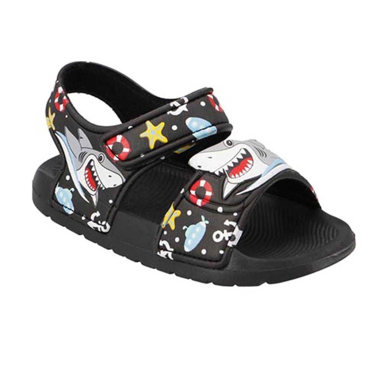 Sandalia Huaraches Hr D6332 Tiburón Chanclas Playa  12 Al 17
