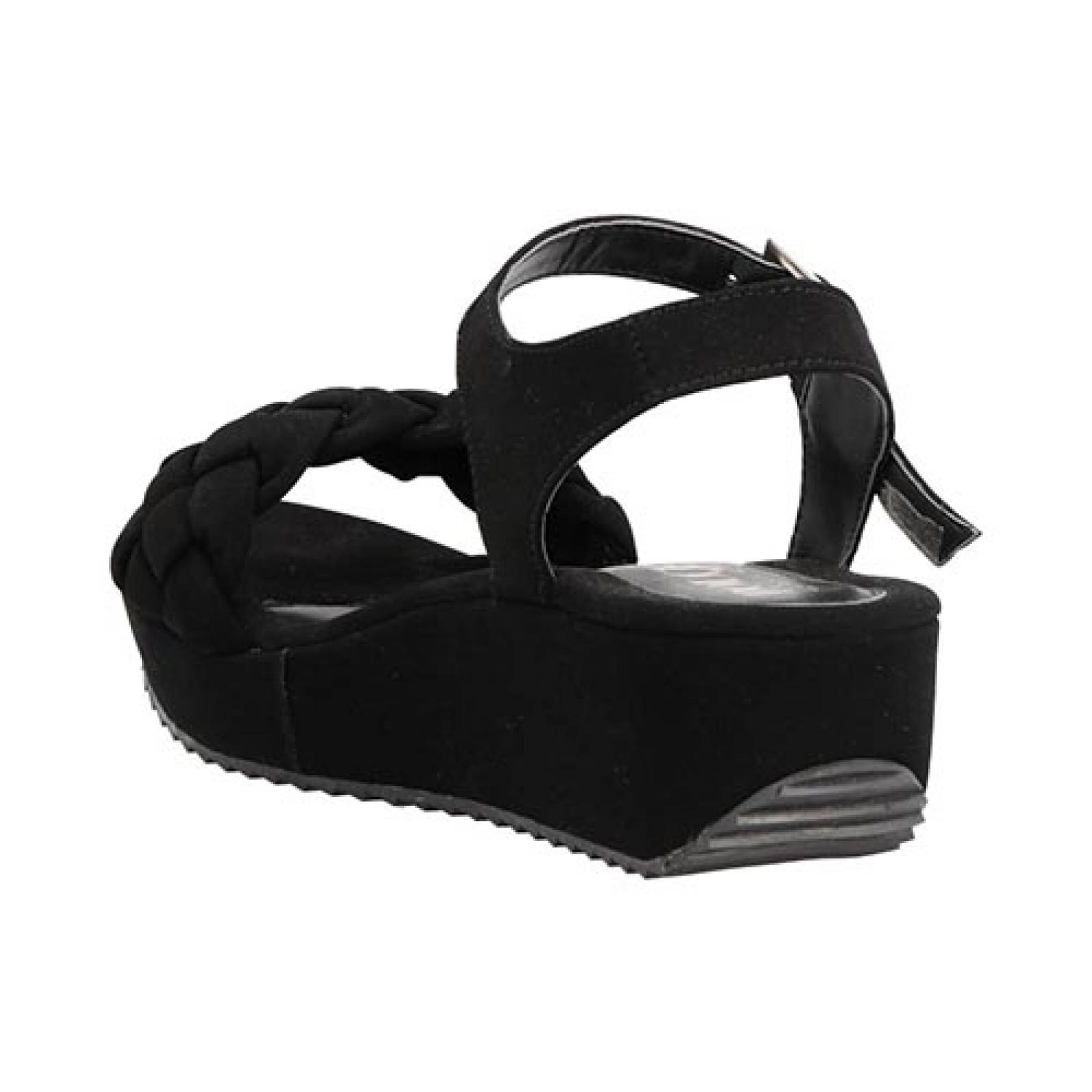 Sandalia Plataforma Mujer Dolce Collezione By Glam Glam 5307 Negro