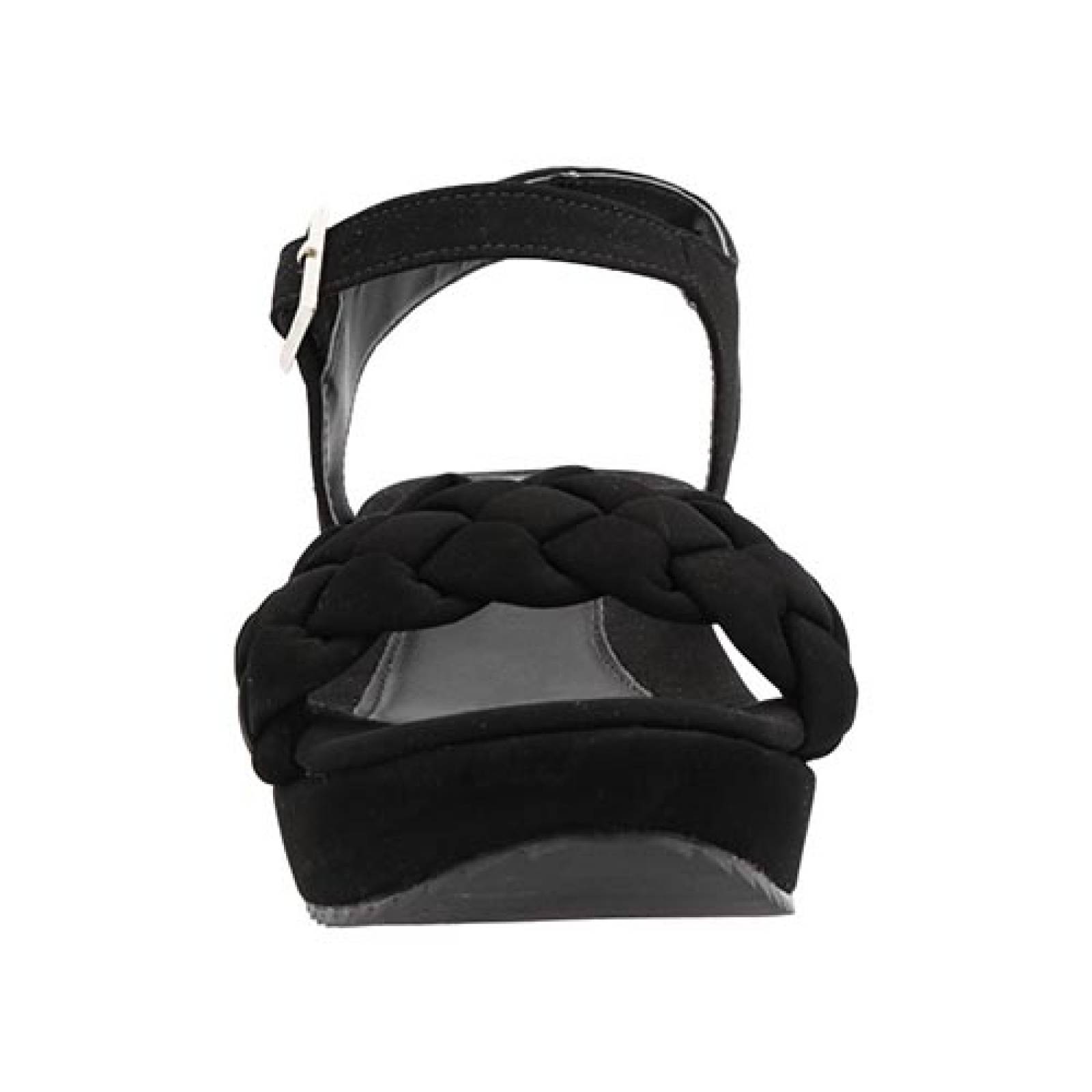 Sandalia Plataforma Mujer Dolce Collezione By Glam Glam 5307 Negro