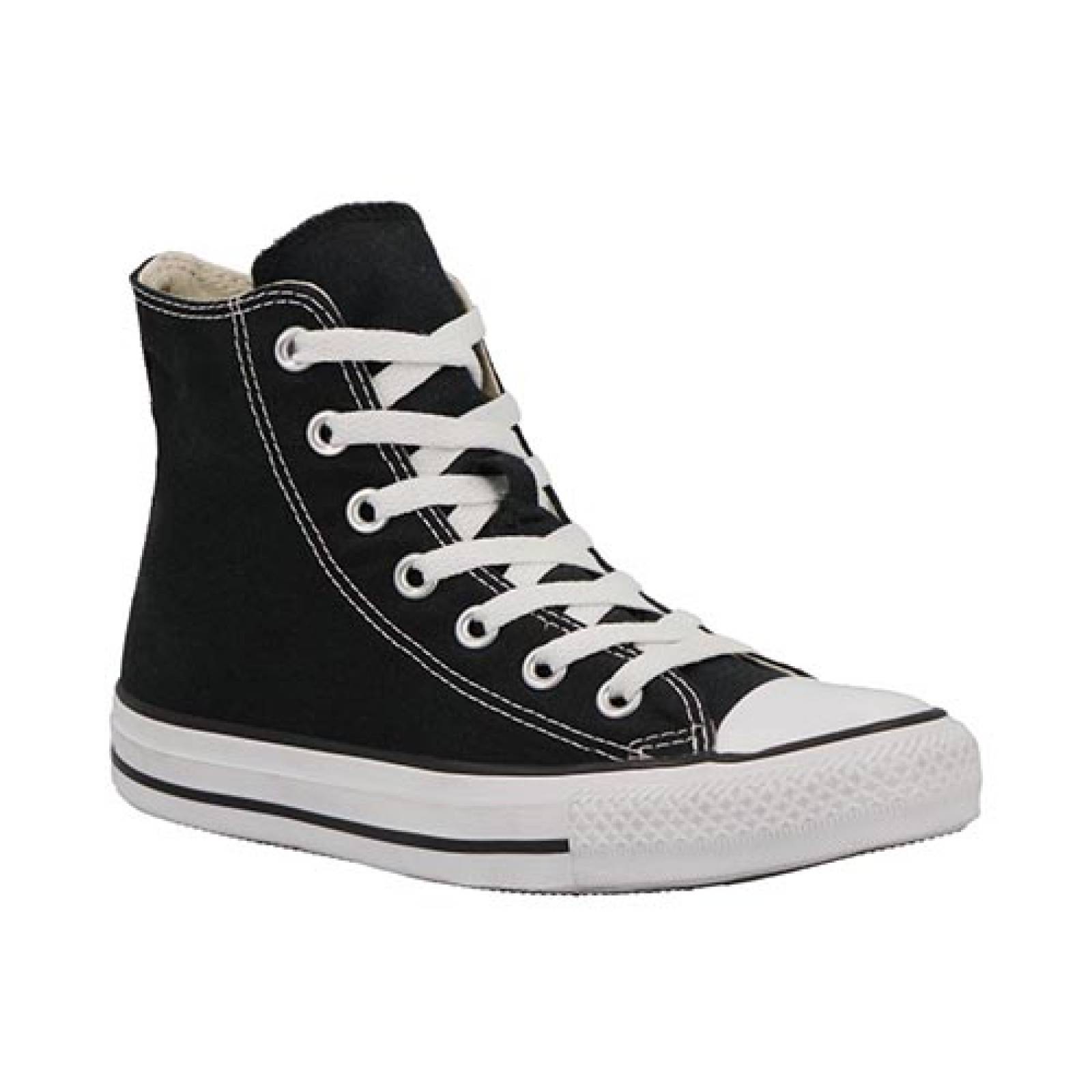 Tenis Converse M9160 Bota Dama Negro Unisex Tennis De Lona!!