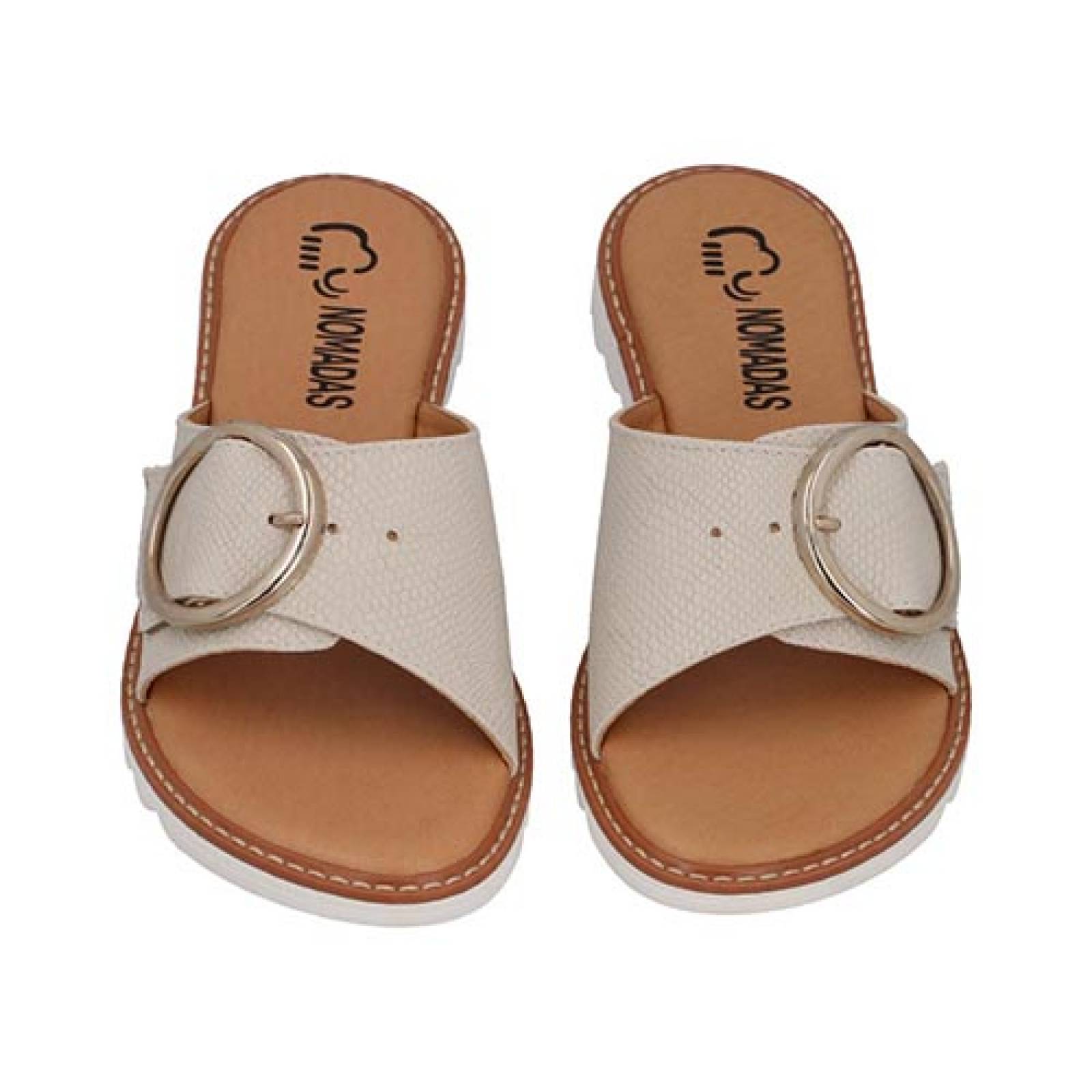 Sandalias De Piso Nomadas 37025 Para Mujer Huaraches Comodos