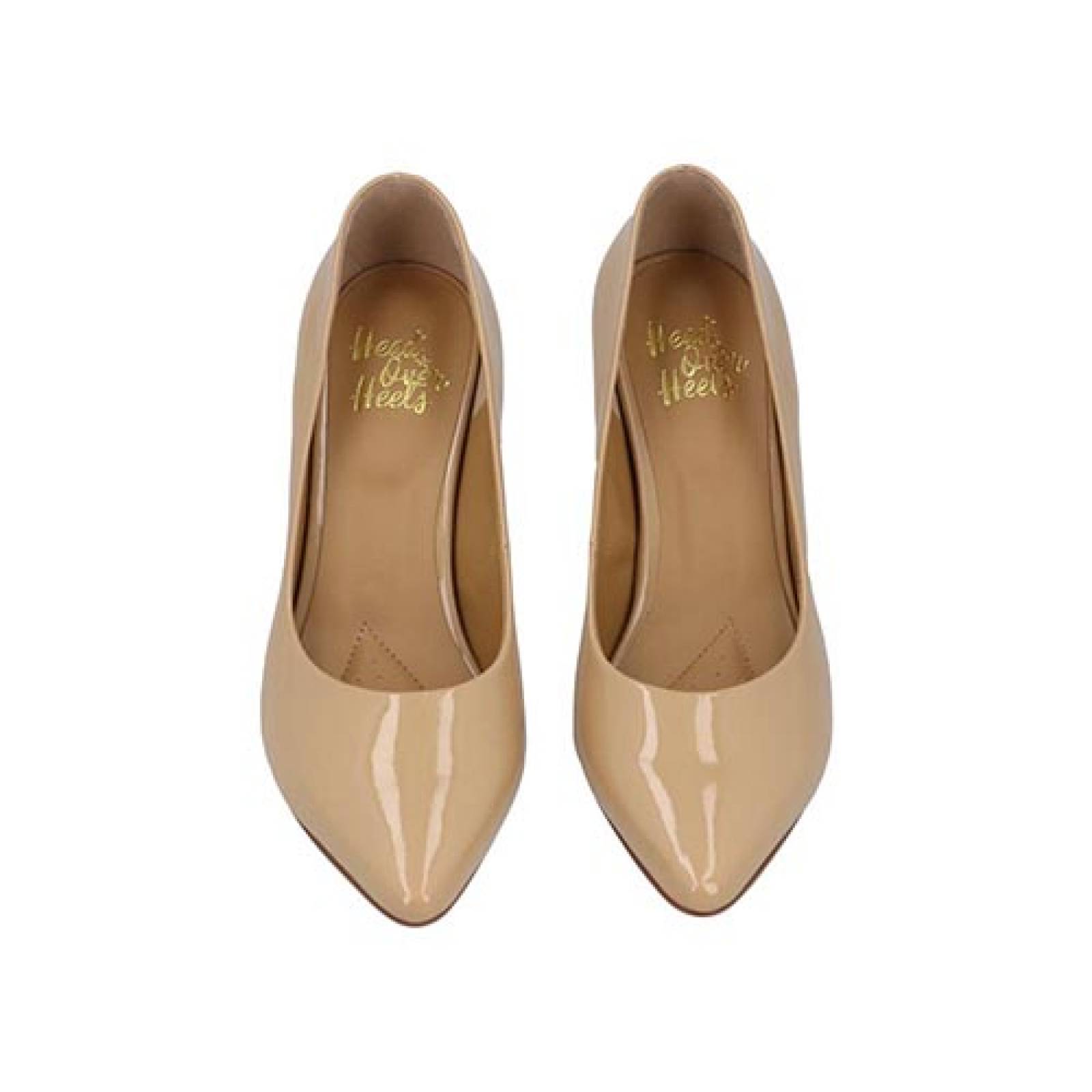 Zapato Tacón Bajo Head Over Heels 1108 Mujer Elegante Dama