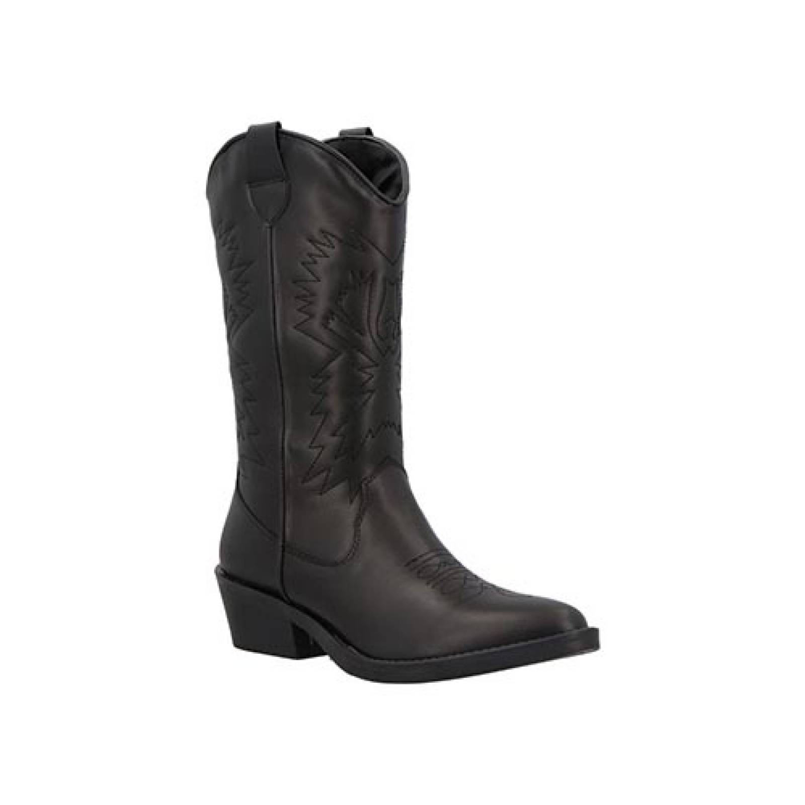 Botín Miracol By Mama Lola 301  Para Mujer Bota Texana Vaquera Negra Talla 22/26 Botas
