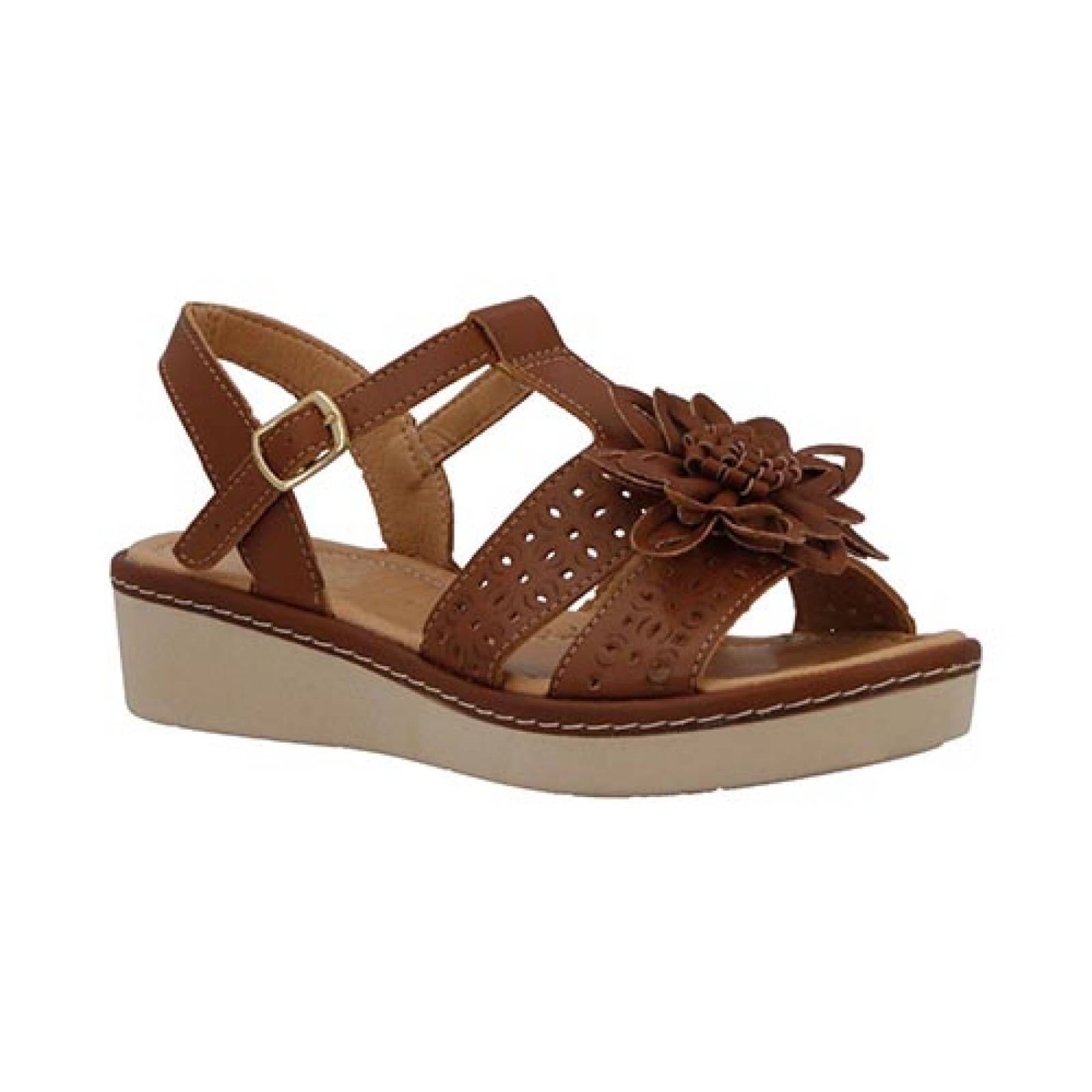 Sandalia Playa Caribe 15455 Mujer Huarache Seguido Para Dama