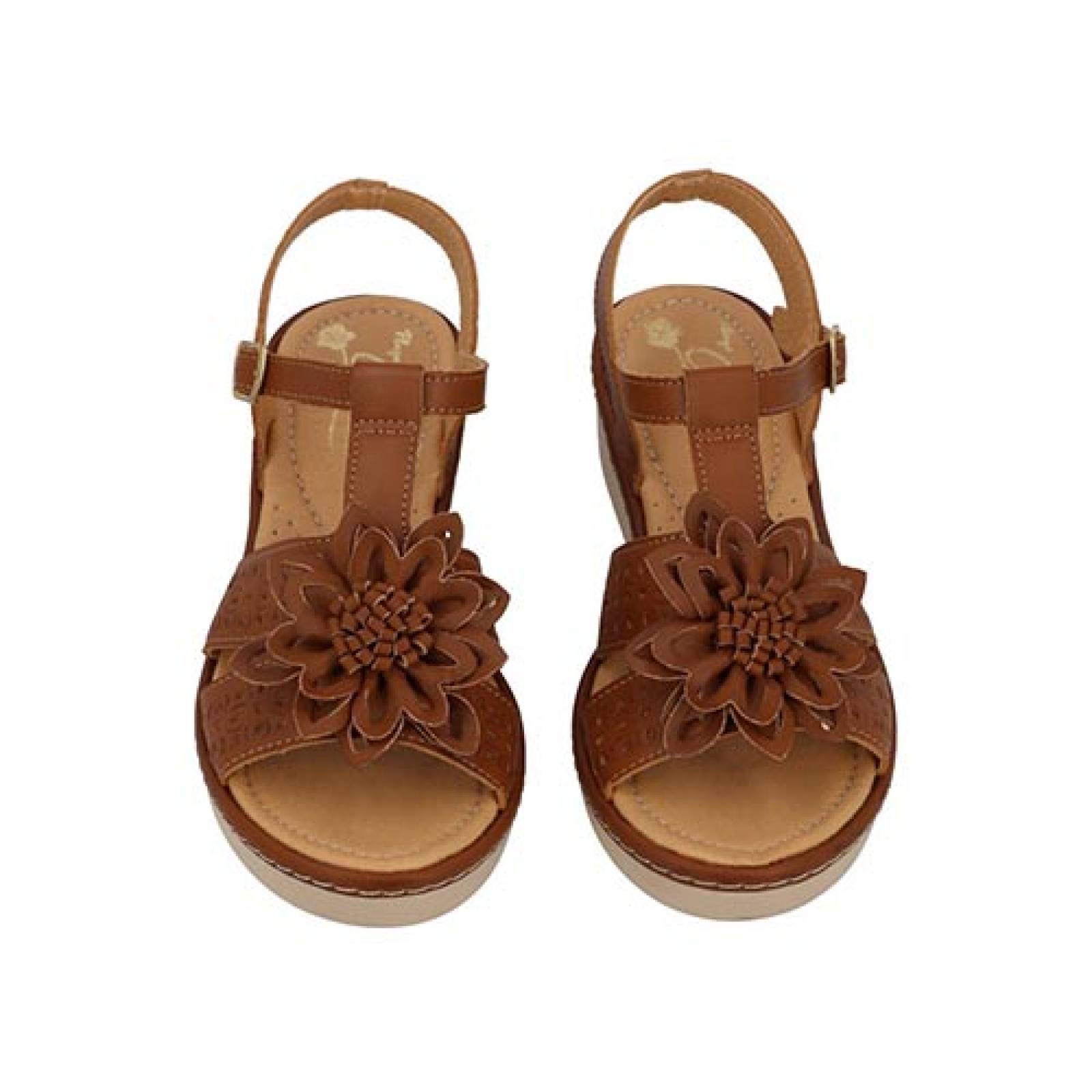 Sandalia Playa Caribe 15455 Mujer Huarache Seguido Para Dama