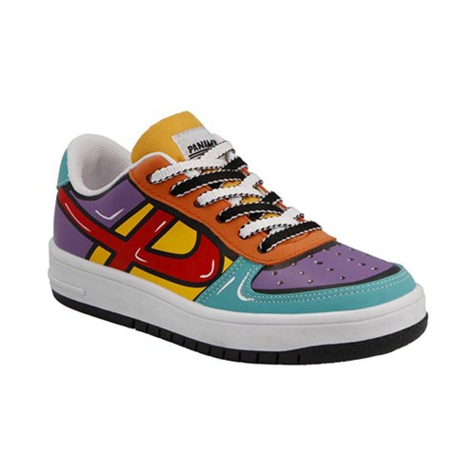 Tenis Panam 10662 Mujer Antiderrapantes Casuales Para Dama