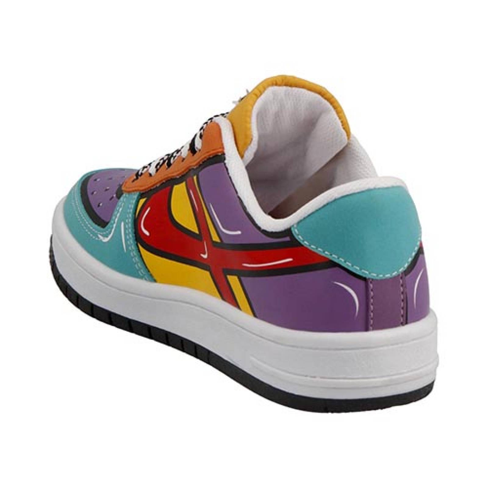 Tenis Panam 10662 Mujer Antiderrapantes Casuales Para Dama