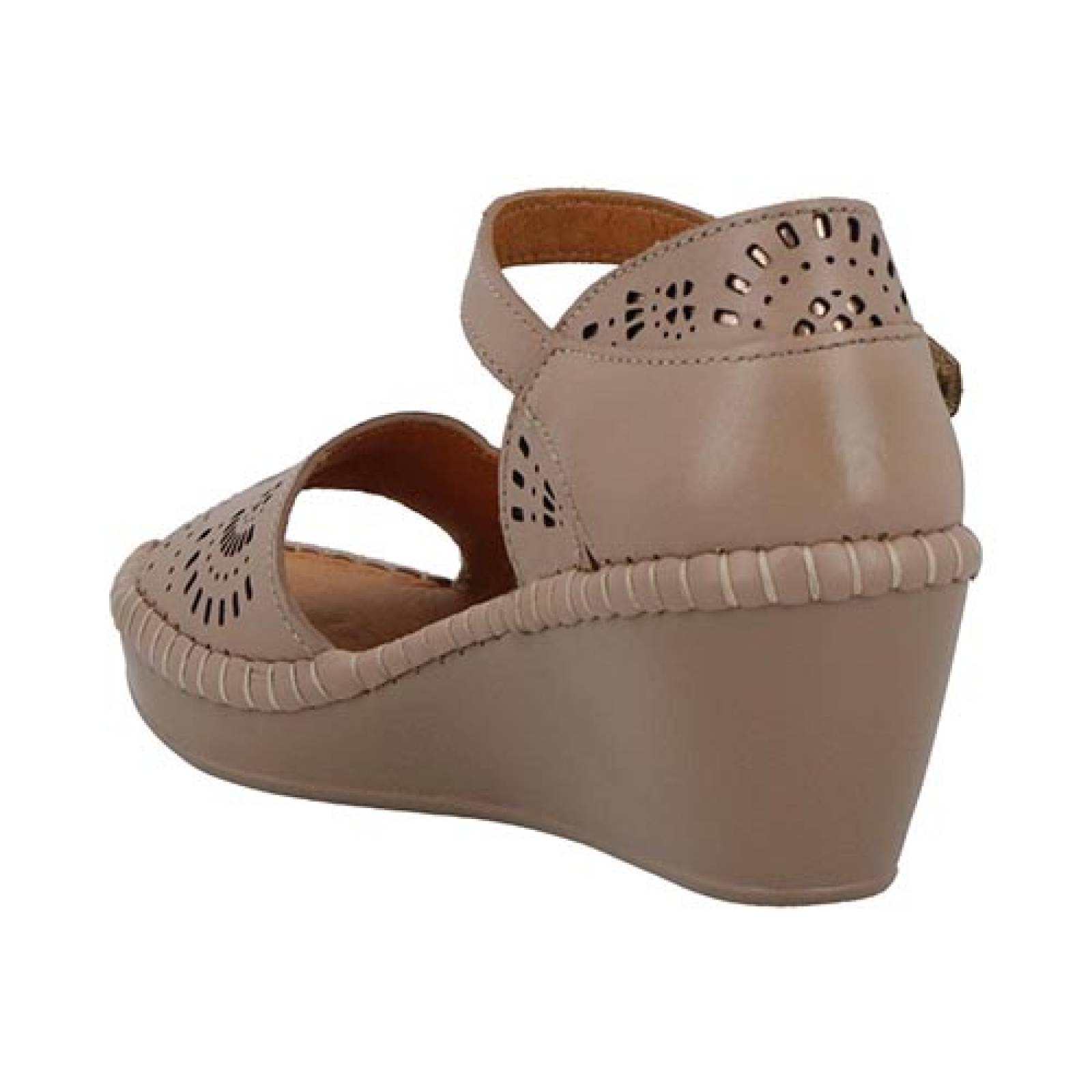 Sandalias Blue Red 1610 Dama Huarache Elegante Cómodo Mujer