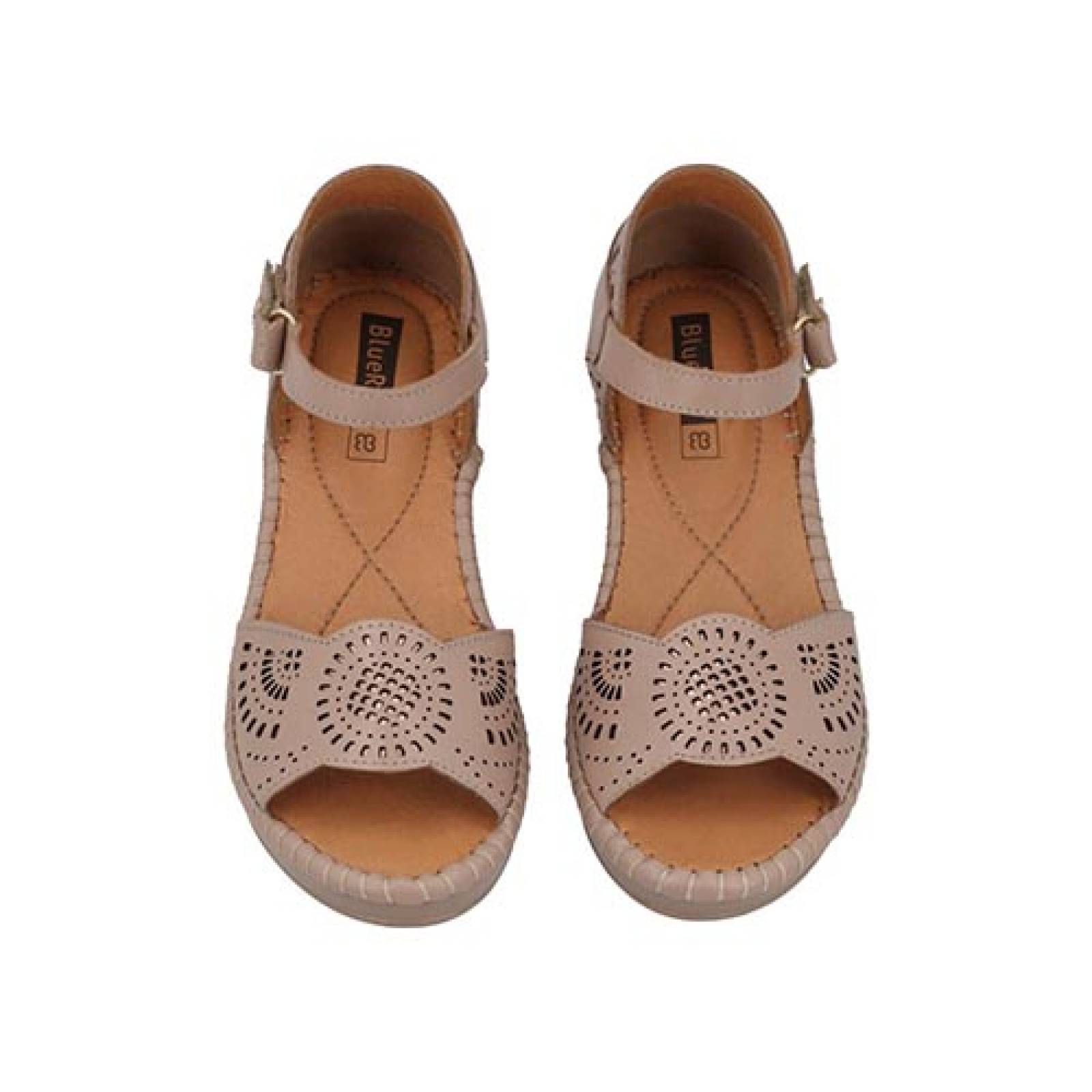 Sandalias Blue Red 1610 Dama Huarache Elegante Cómodo Mujer