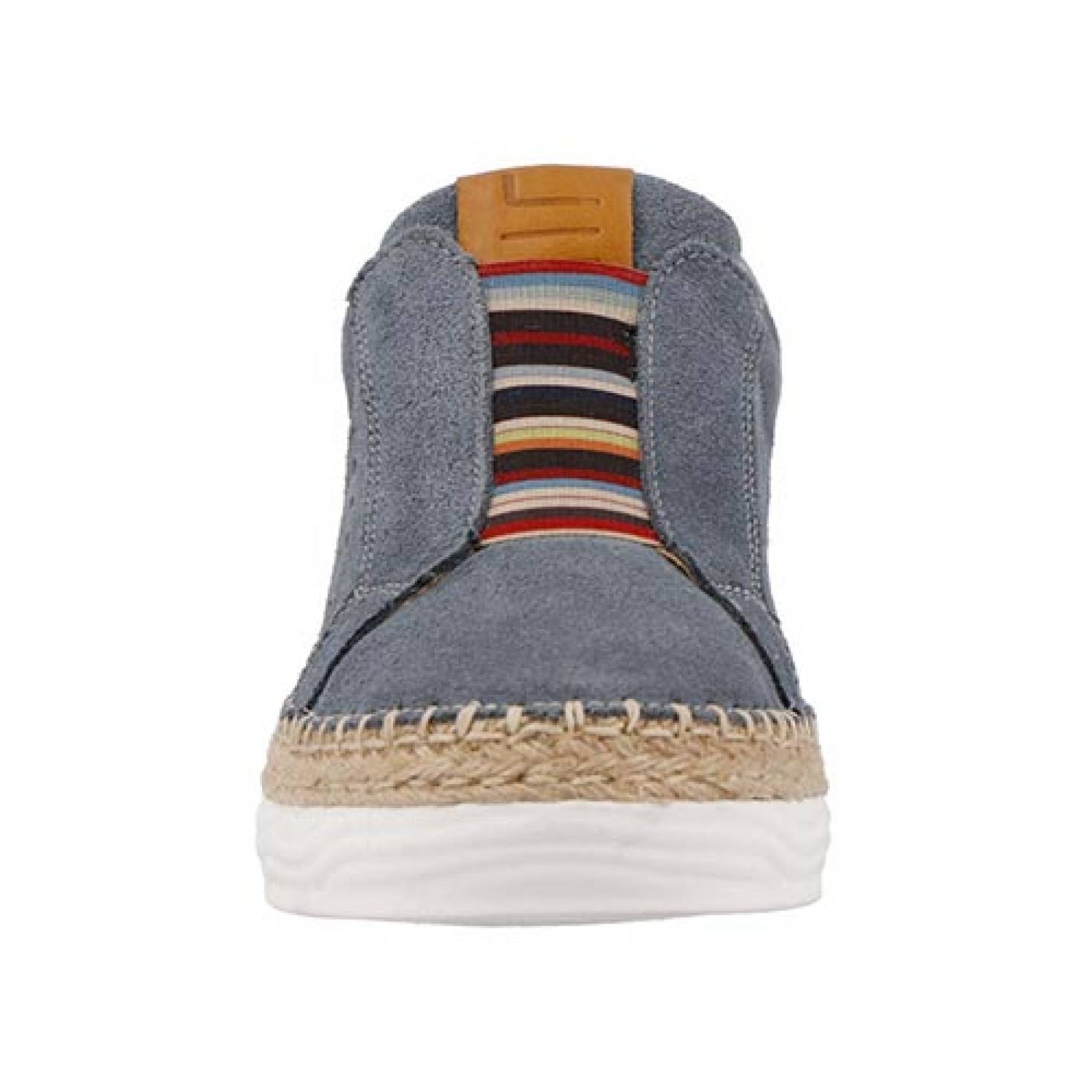 Tenis Casuales Para Dama Lobo Solo 5062n Piel Cómodo Mujer