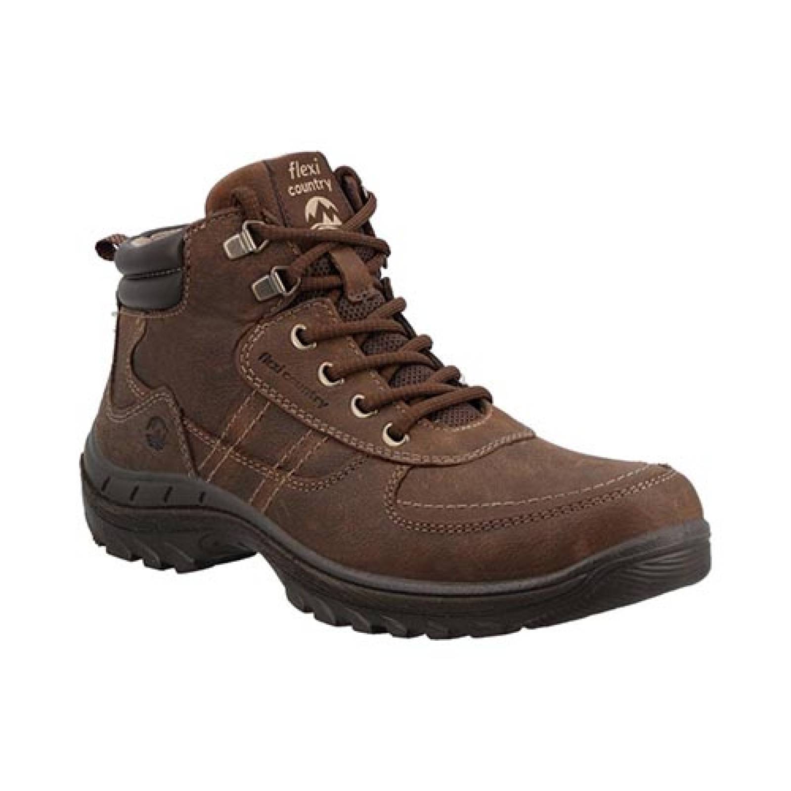 Botas Hombre Flexi Bota 66514 Botines Caballero Casual Café