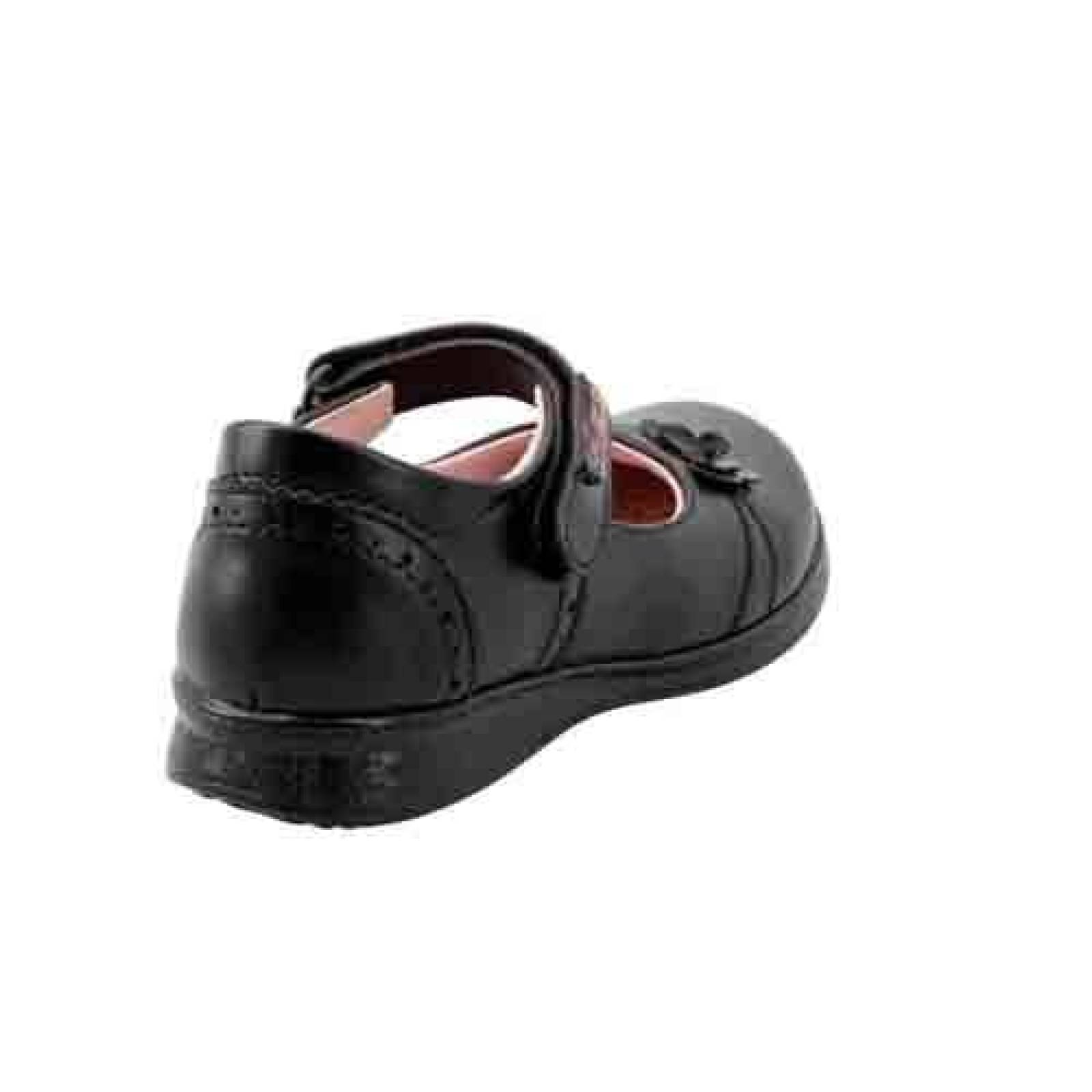 Zapatos Para Niñas Escolares Lady Flores 610 Negro talla 18 a 21.5 Comodos Escolares Colegio