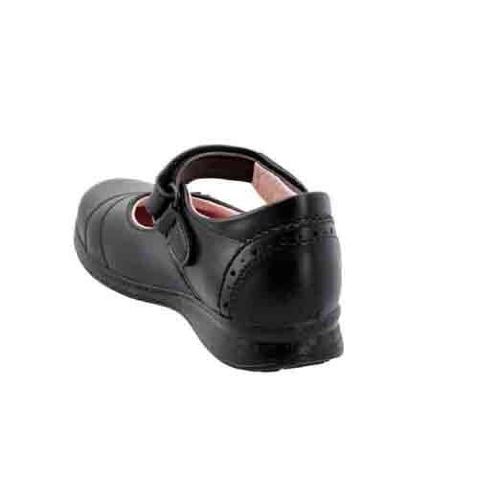 Zapatos Para Niñas Escolares Lady Flores 610 Negro talla 18 a 21.5 Comodos Escolares Colegio