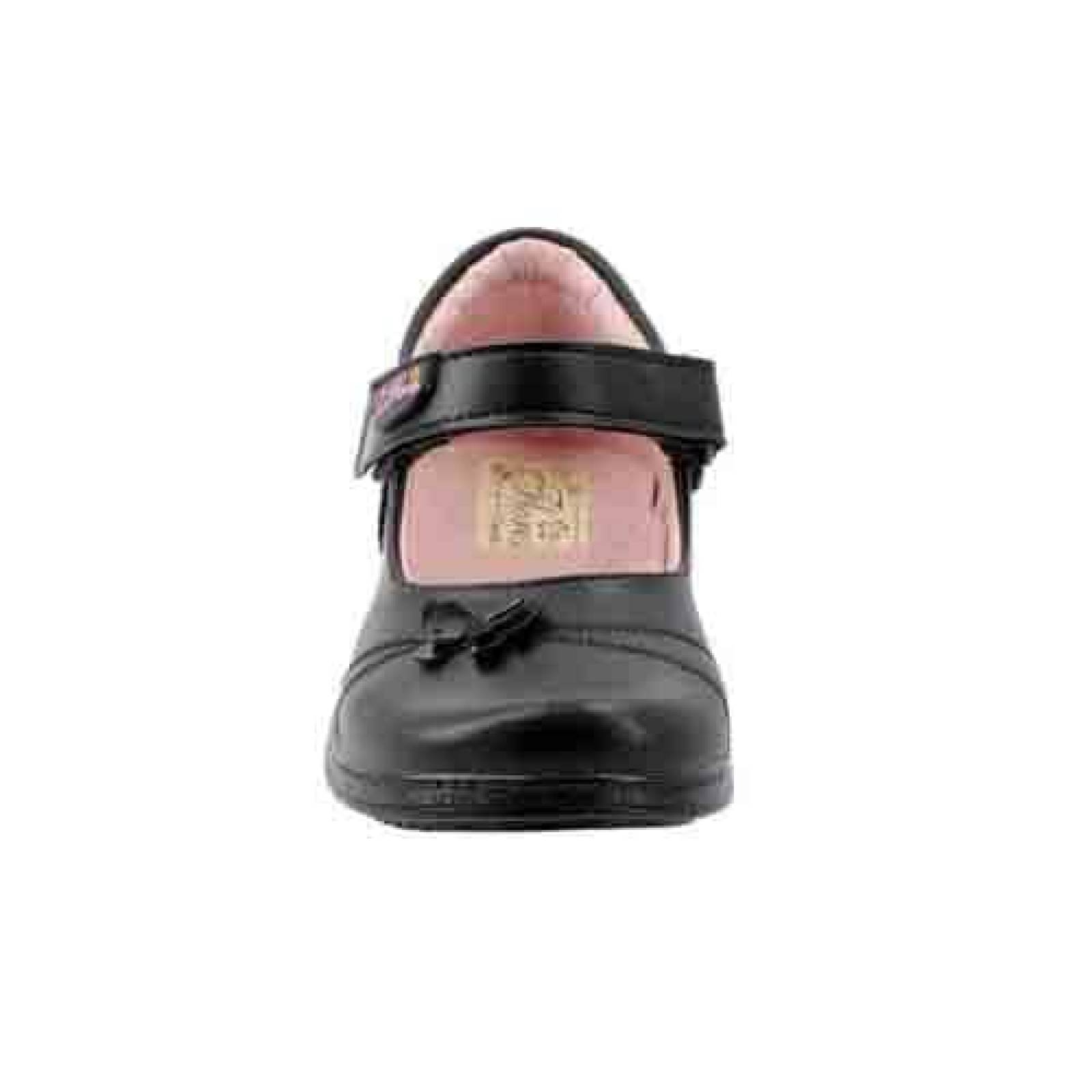 Zapatos Para Niñas Escolares Lady Flores 610 Negro talla 18 a 21.5 Comodos Escolares Colegio