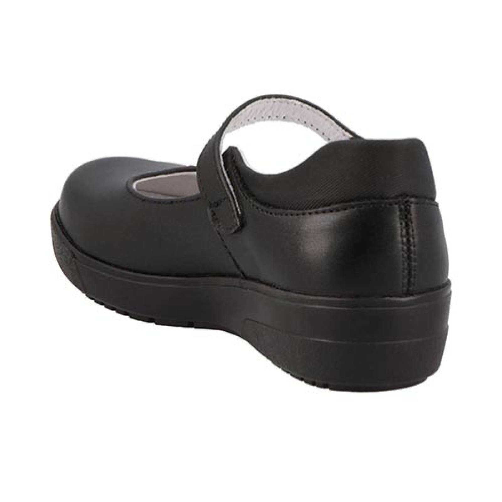 Zapato Escolar  Yuyin  22192 Para Niña Negro Talla 18 A 21.5